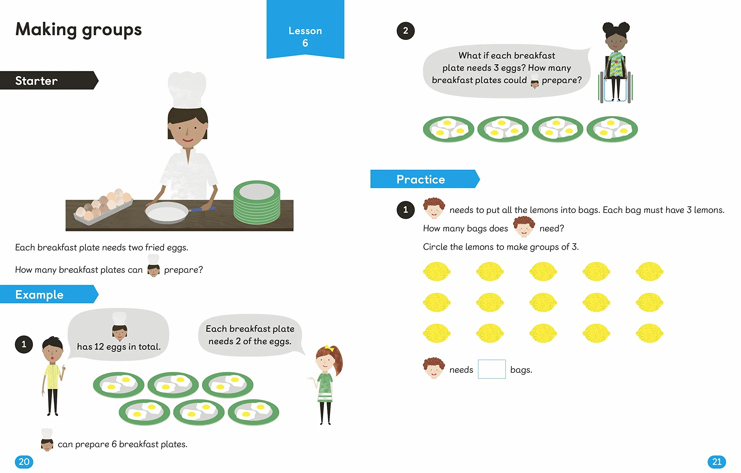Maths ― No Problem! Multiplication, Division and Fractions, Ages 4-6 (Key Stage 1) (Master Maths At Home)