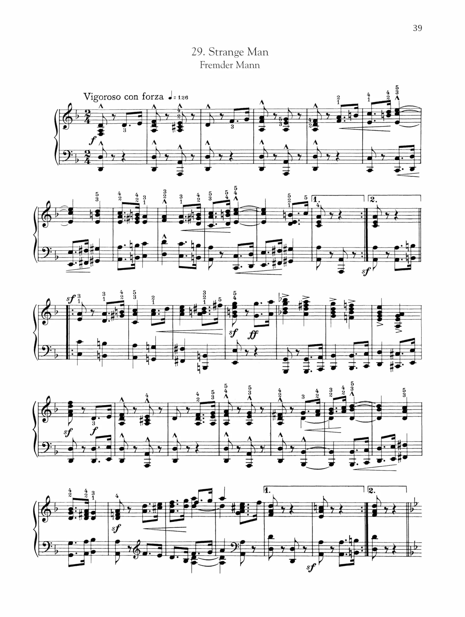 Robert schumann: album for the young op.68 / scenes from childhood op.15 piano: 2094