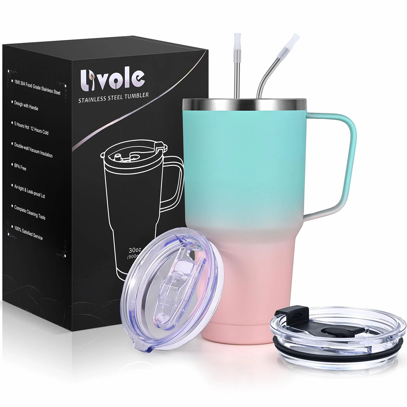 Livole kubek termiczny 900 ml ze stali nierdzewnej