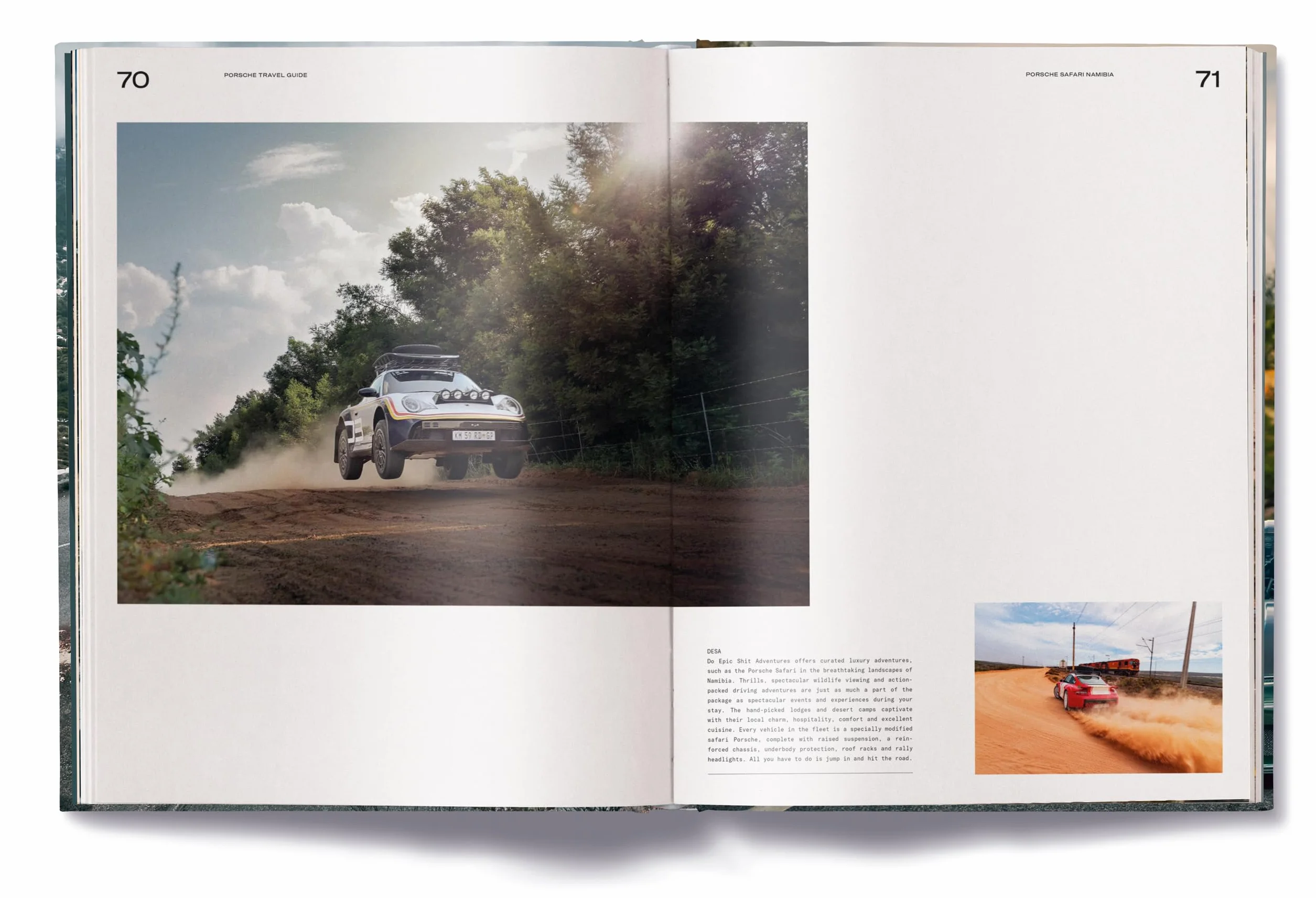 Porsche Escapes /anglais: From Mountain Passes to Coastal Highways. the Ultimate Porsche Travel Companion