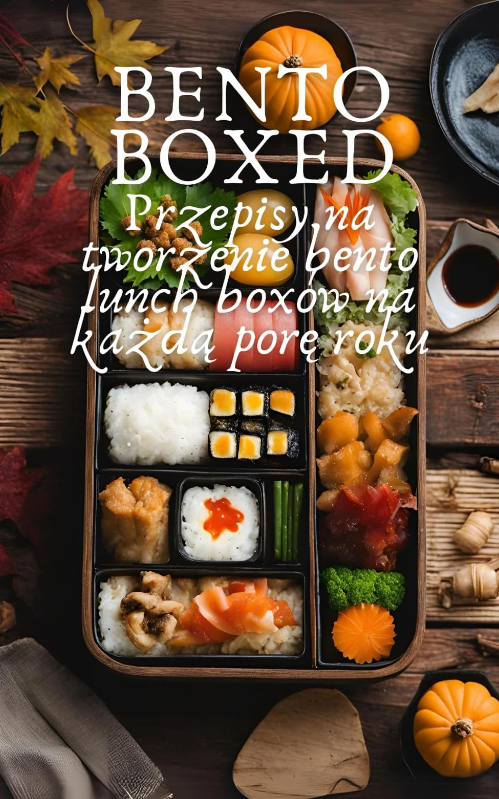 Bento Boxed: Przepisy na bento lunch boxy na każdą porę roku do pracy, szkoły i na randkę | 80 Szybkich przepisów dla początkujących i ekspertów