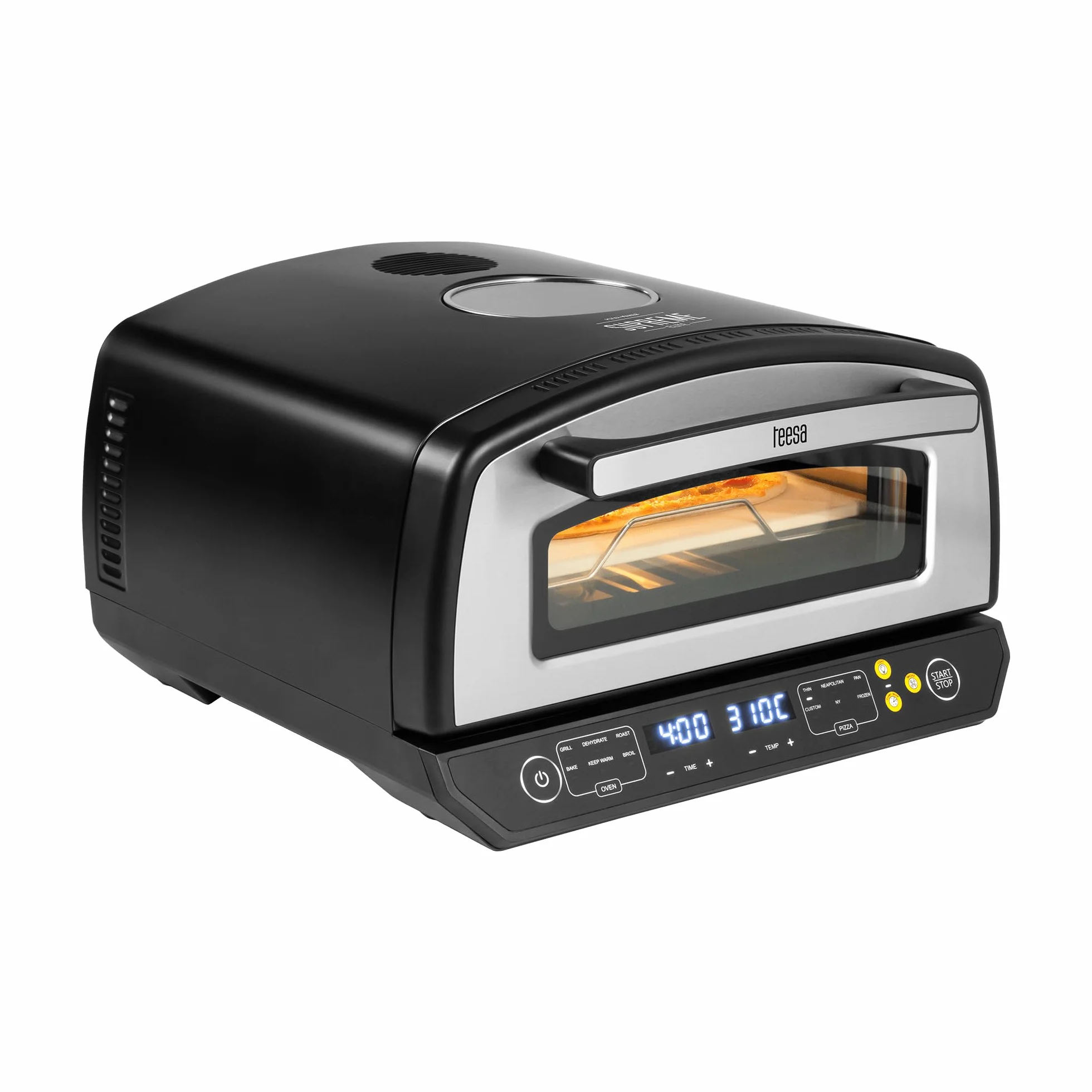 Teesa Piec do Pizzy SUPREME ELITE 2200 W 450°C 33 cm Kamień TSA3240