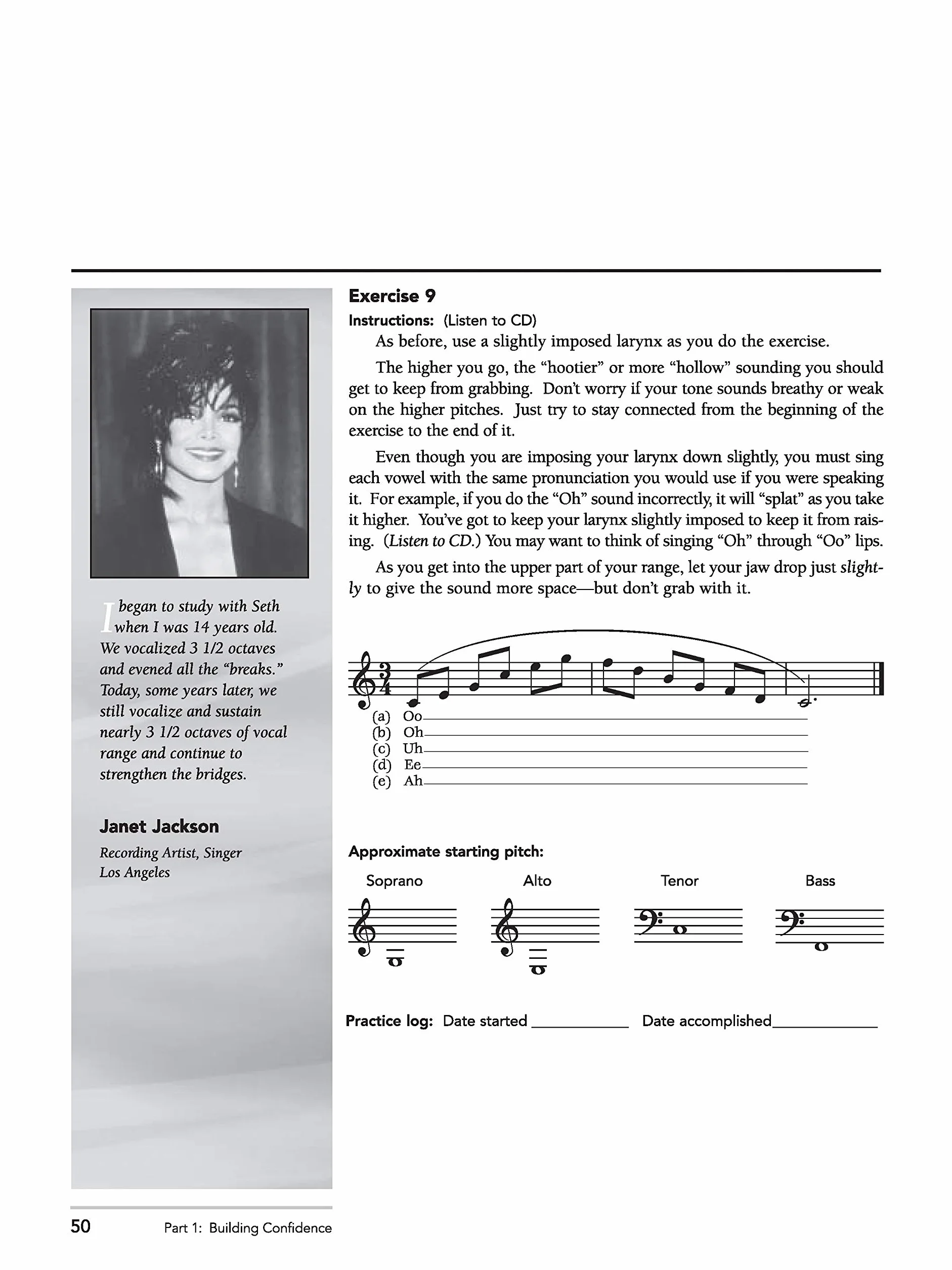 SETH RIGGS: SINGING FOR THE STARS +CD: A Complete Program for Training your Voice (incl. Online Code)