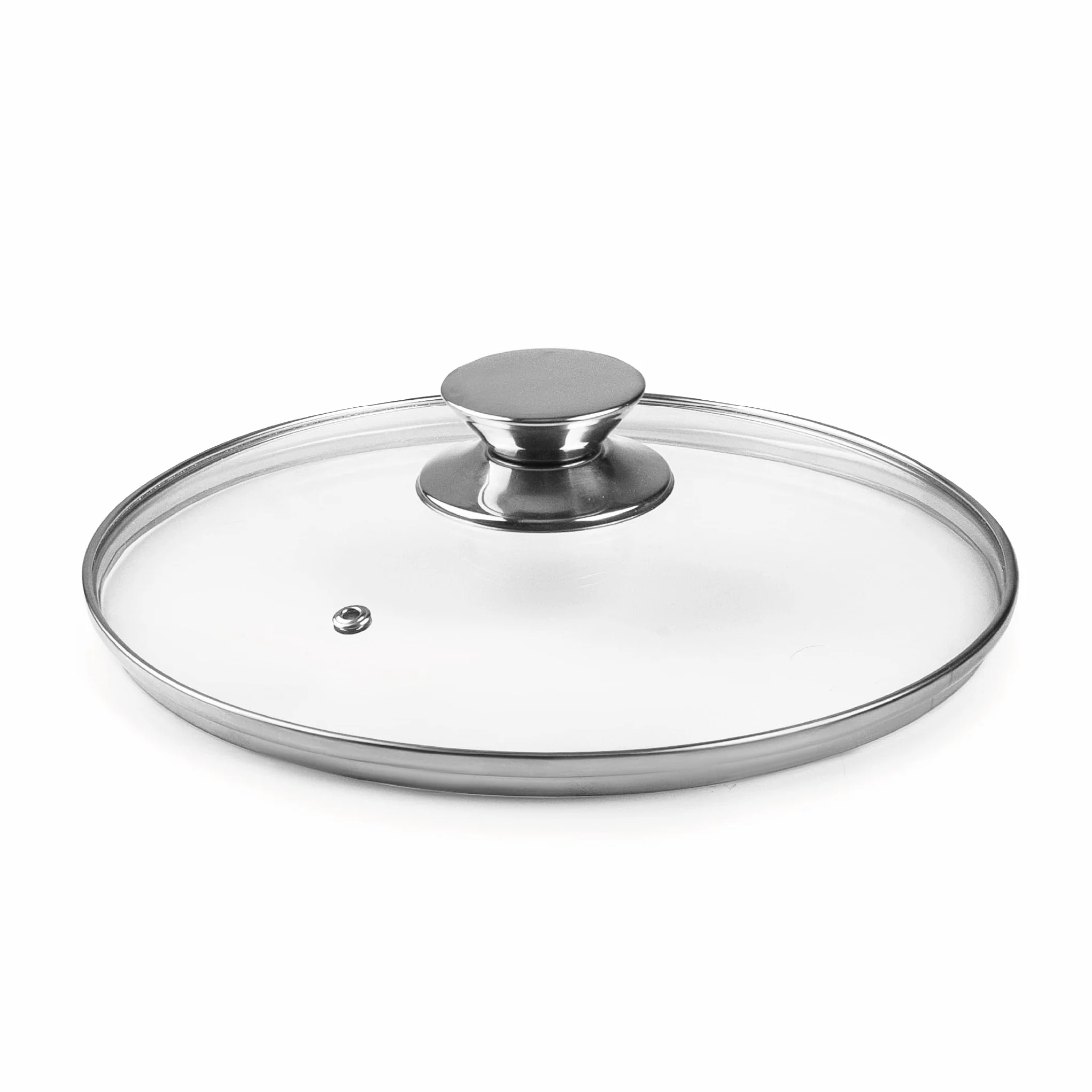 Ibili szklana pokrywka ze stali nierdzewnej 18 cm