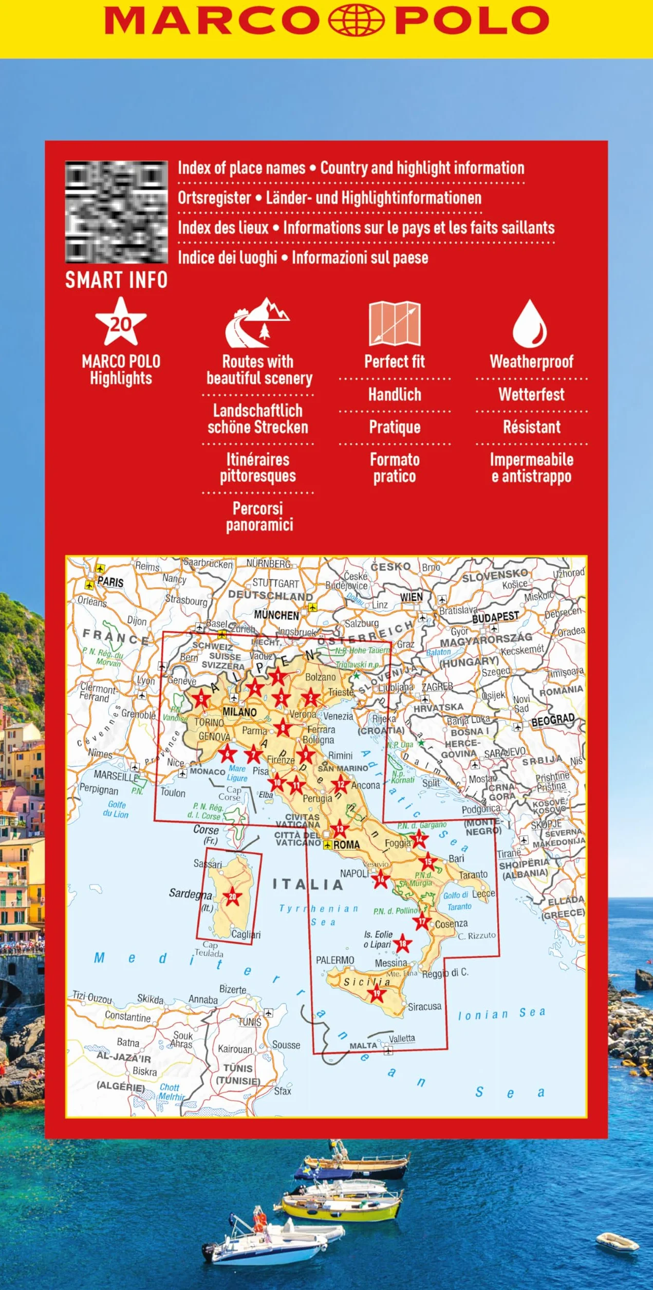Italie 1 : 800.000: Marco Polo Highlights