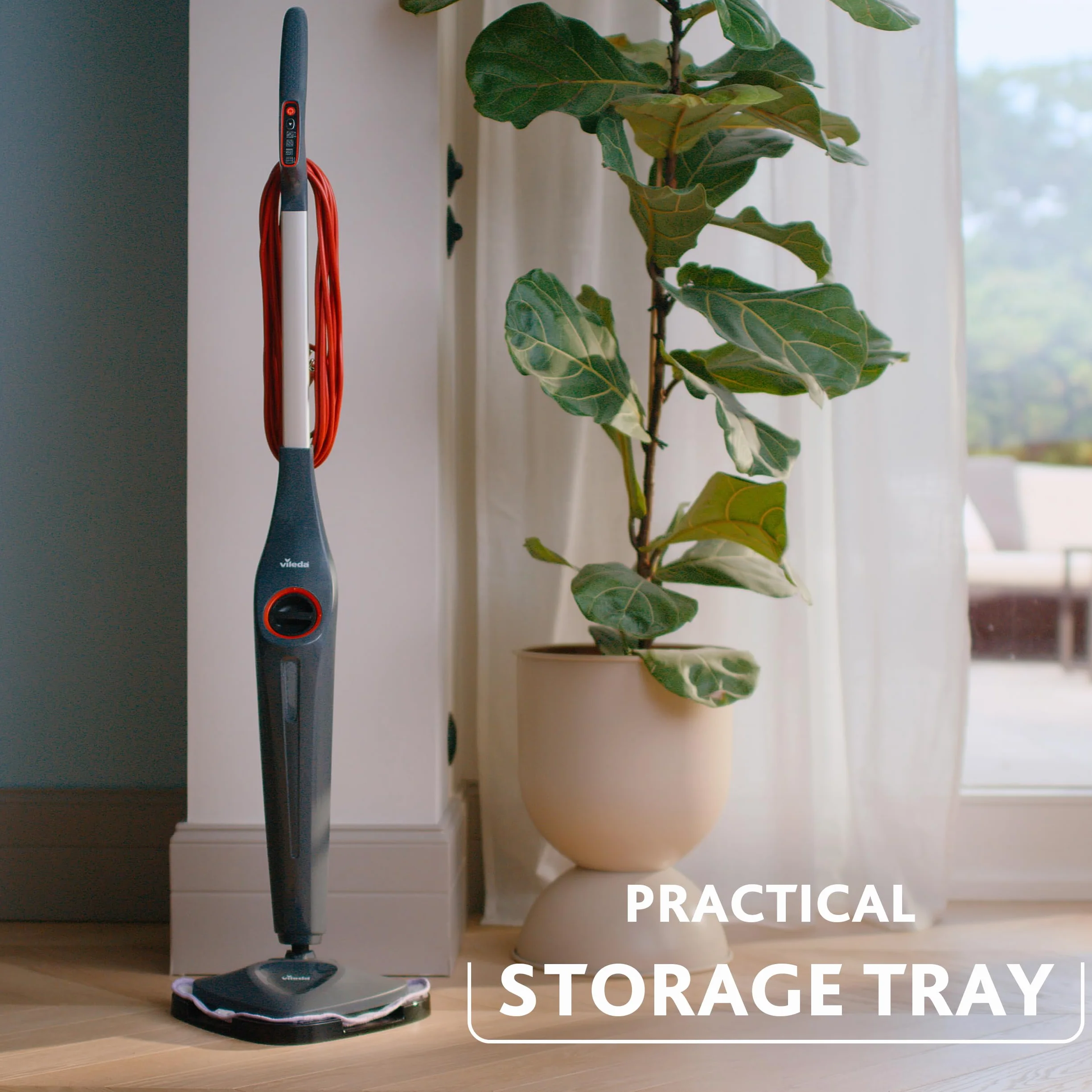 Vileda Steam Plus Pro Mop parowy 4 tryby pary