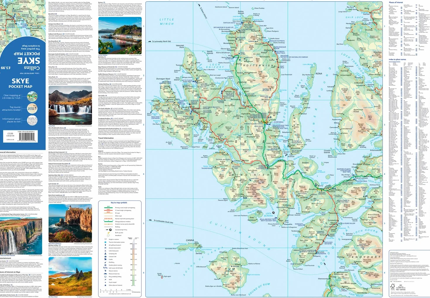 Skye Pocket Map: Explore Skye