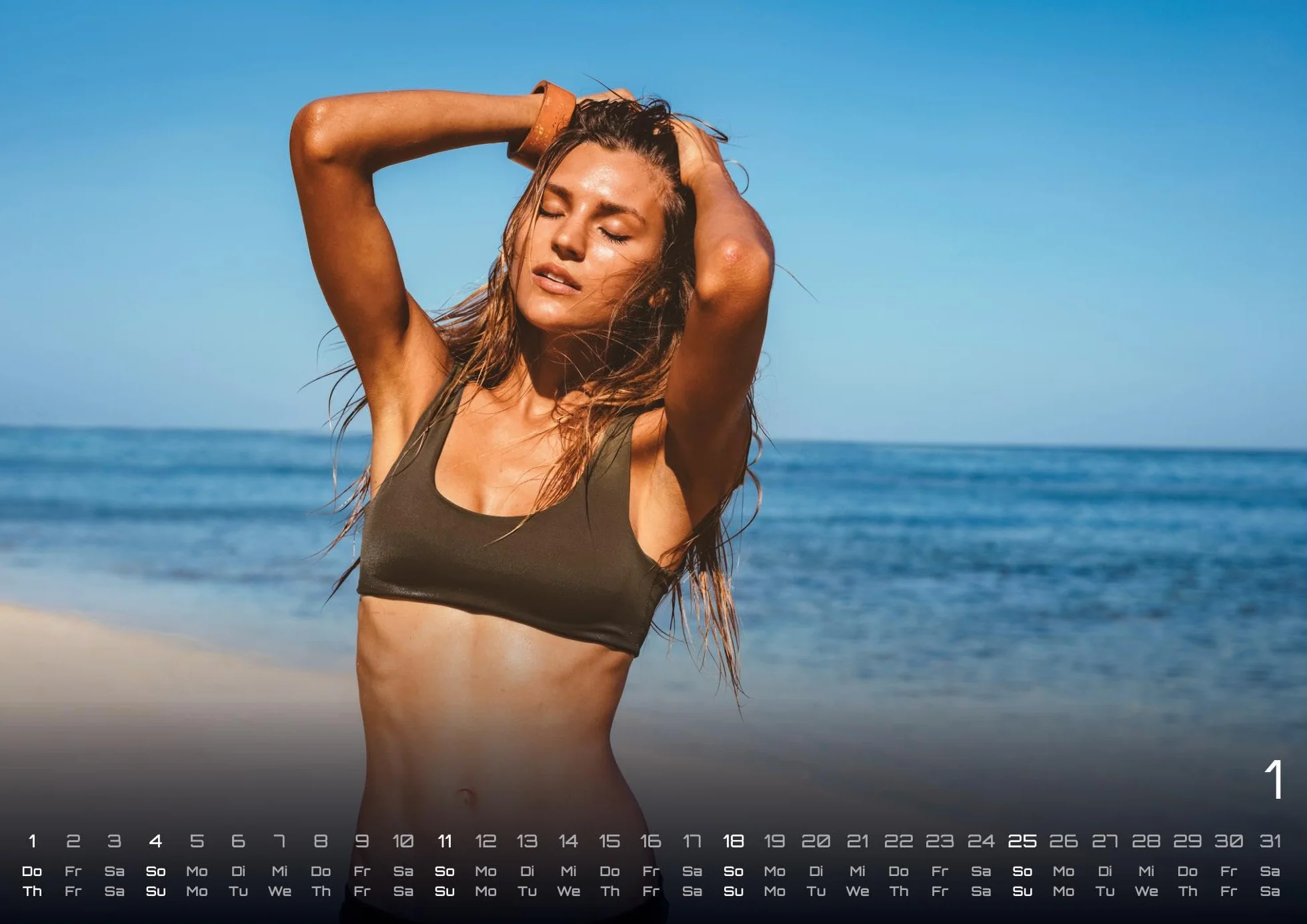 BIKINI GIRLS - Sexy Babes - 2026 - Kalender DIN A3: Der Wandkalender für alle Liebhaber der Bikini-Girls für das Jahr 2026 im Format DIN A3 (ca. 42 x 30 cm)!