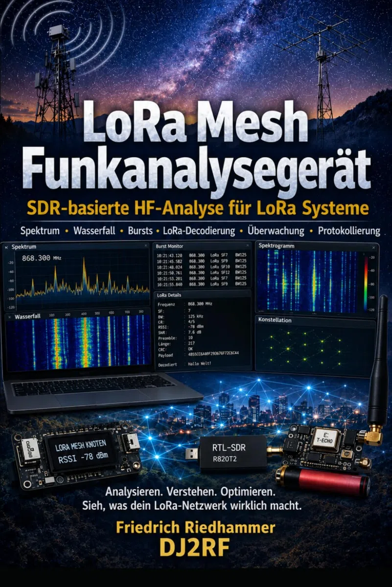 LoRa Mesh Radio – Analyser: LoRa Funkanalysegerät