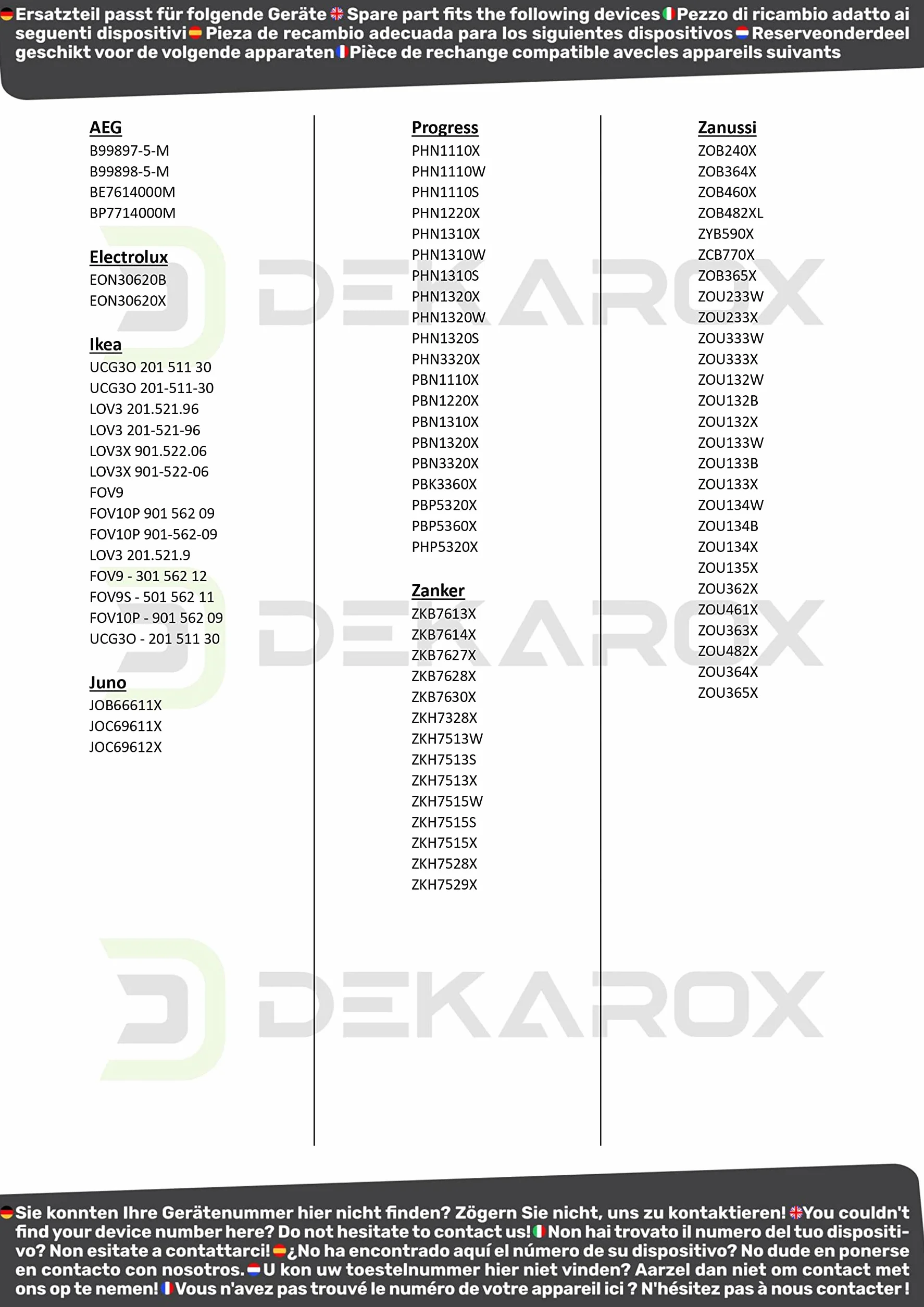 Grzejnik do piekarnika 1000W 220/240V dla AEG Electrolux Juno Zanussi Zanker 357063501/5 3570635015 dla piekarnika i kuchenki