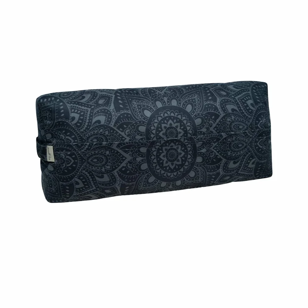 Yoga Design Lab Yoga Bolster Poduszka do Jogi z Mikrofibry z Recyklingu Naturalna Bawełna Wypełnienie Piankowe
