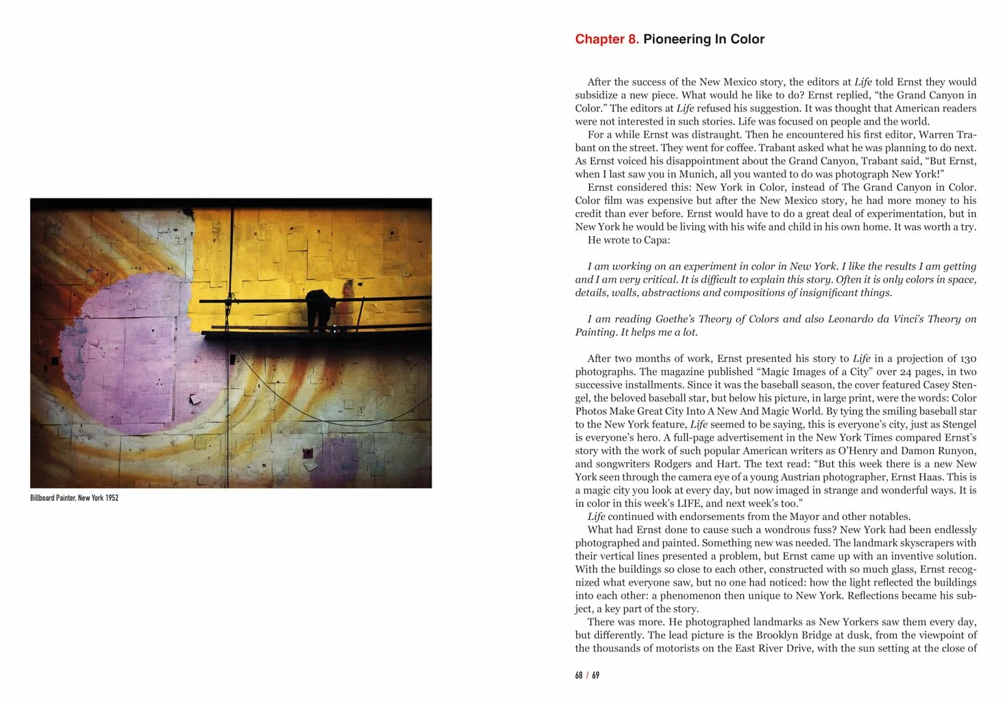 Ernst Haas: Letters & Stories