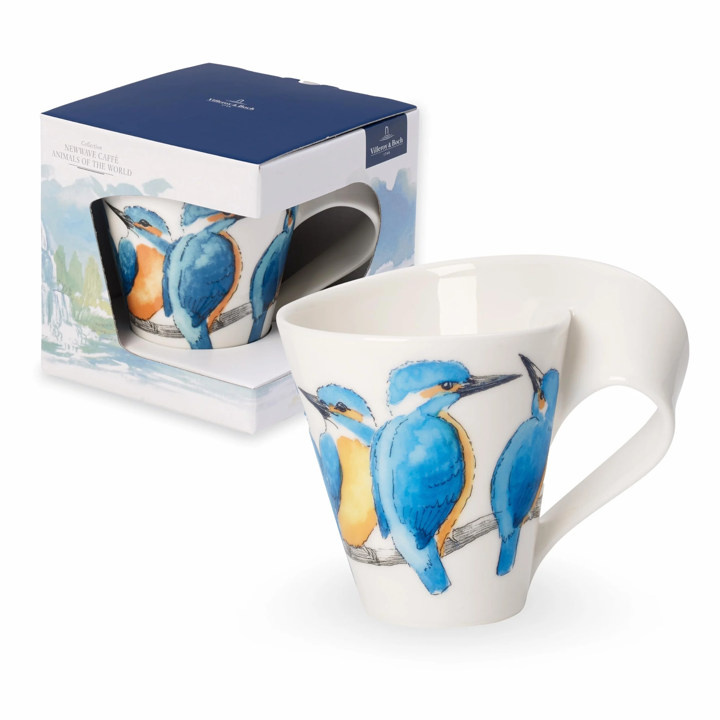 Villeroy & Boch NewWave Caffè Kubek do kawy 300 ml Porcelana Premium Biały