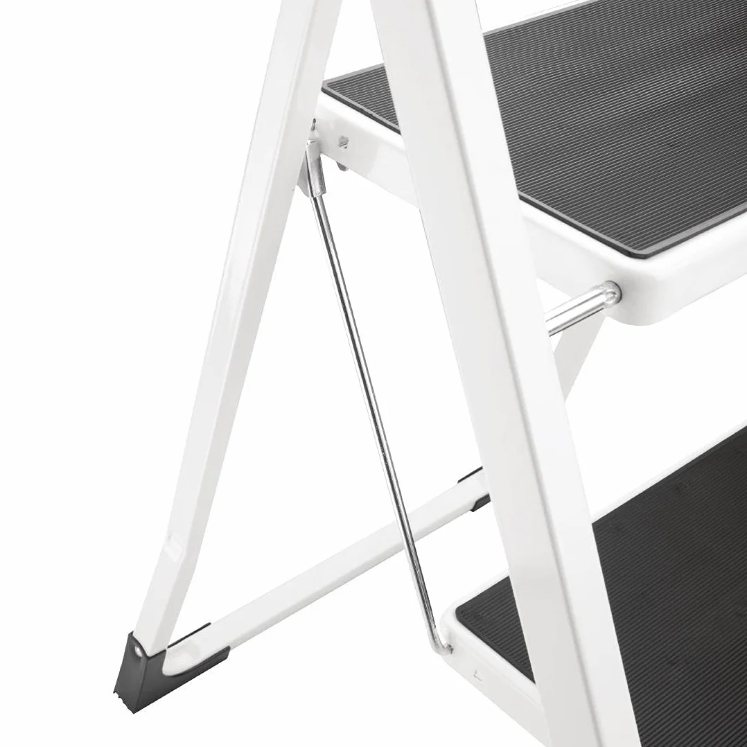 Vogue Składany stołek schodowy 2 bieżniki 900 x 470 x 30 mm stalowa składana drabina