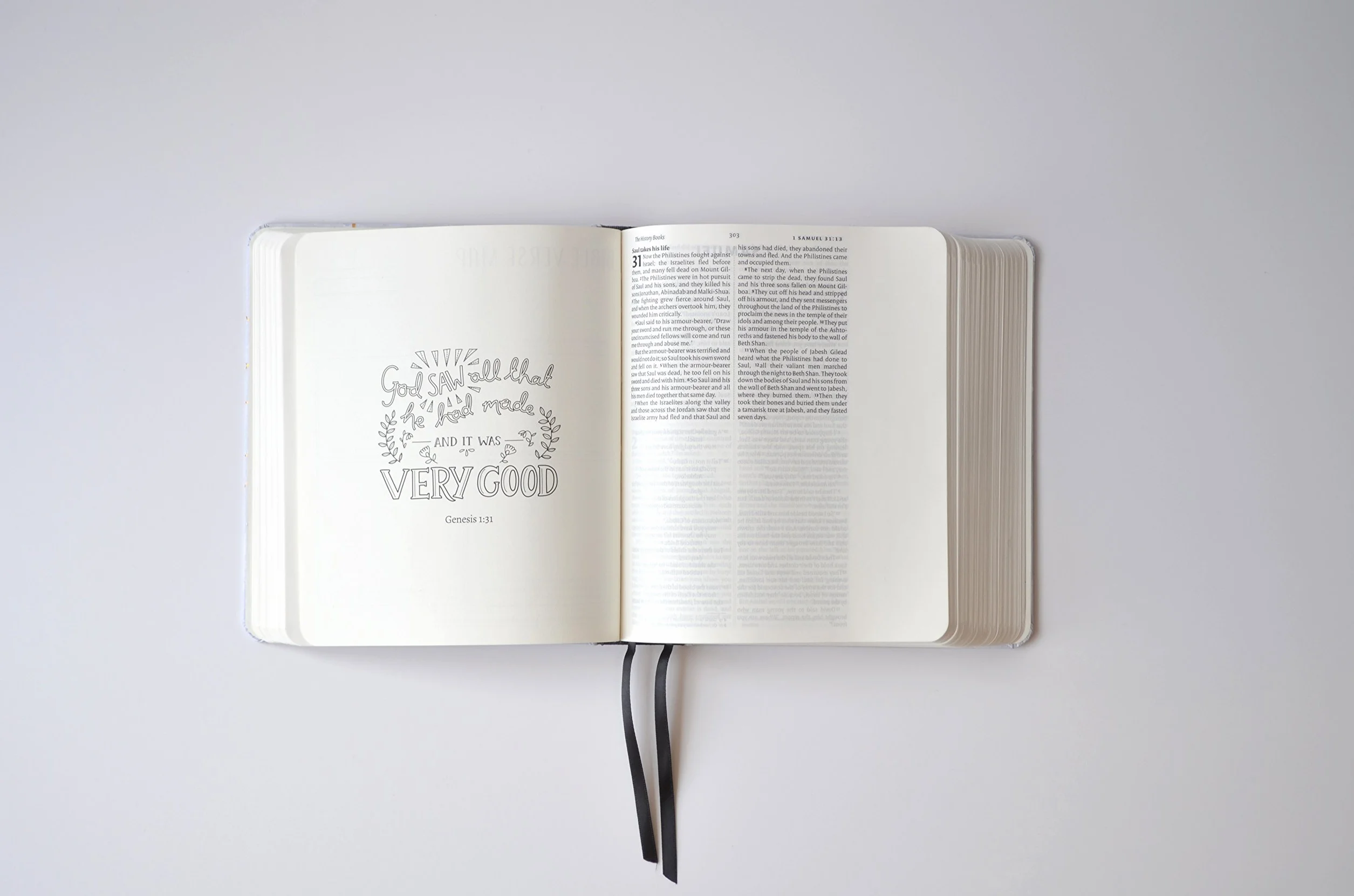 NIV Bible for Journalling and Verse-Mapping: Kintsugi