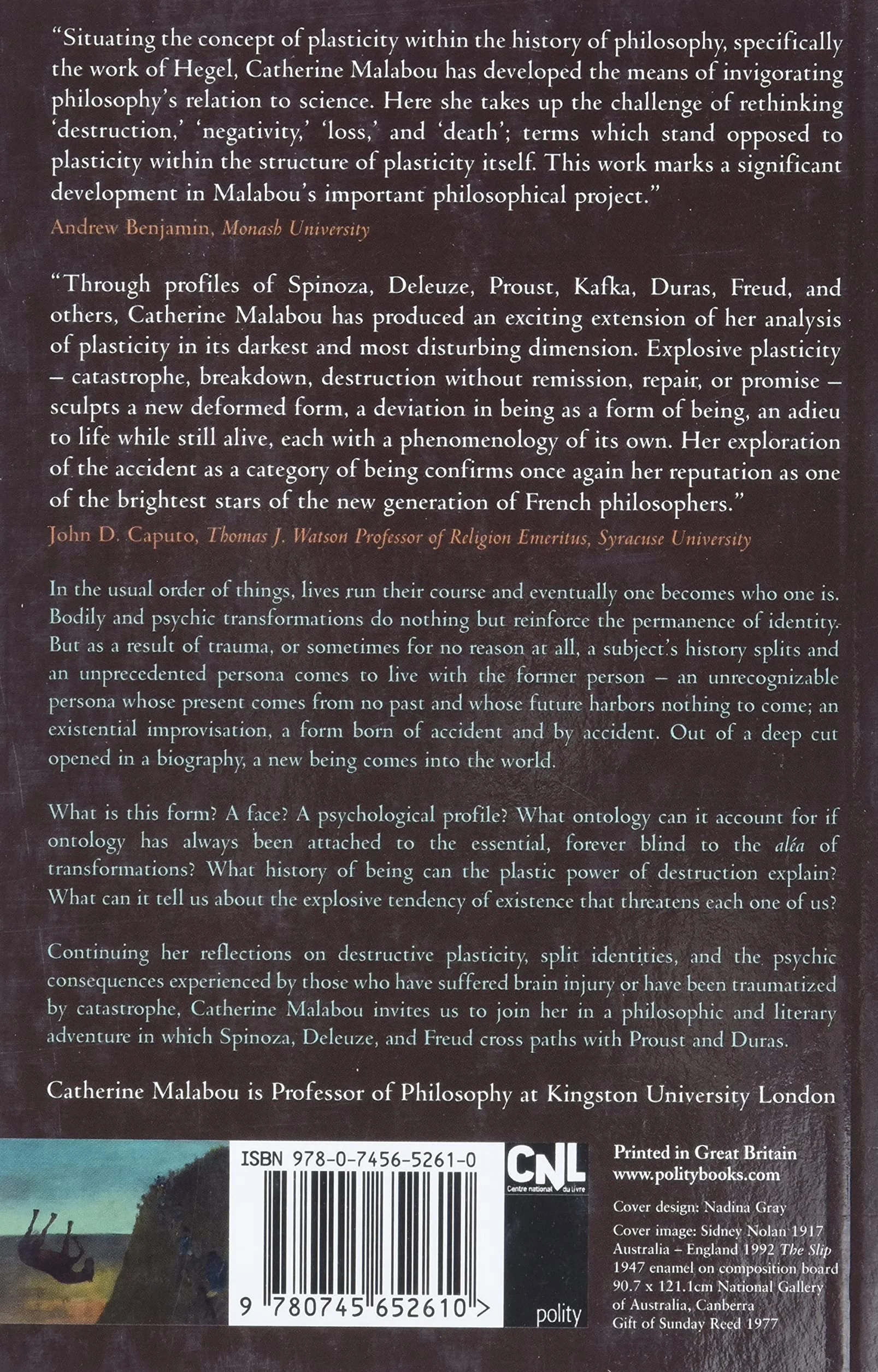 The Ontology of the Accident: An Essay on Destructive Plasticity