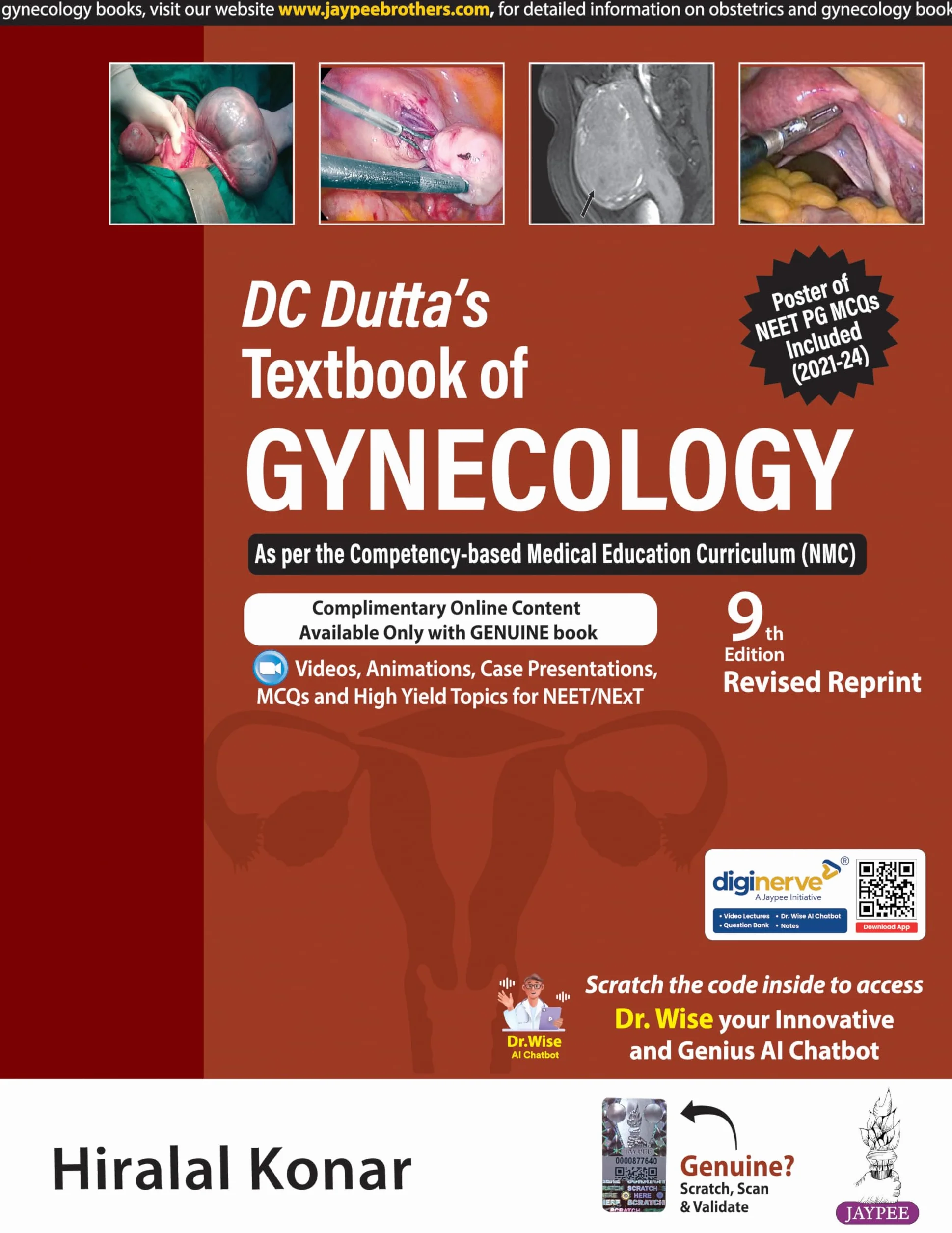 DC Dutta's Textbook of Gynecology