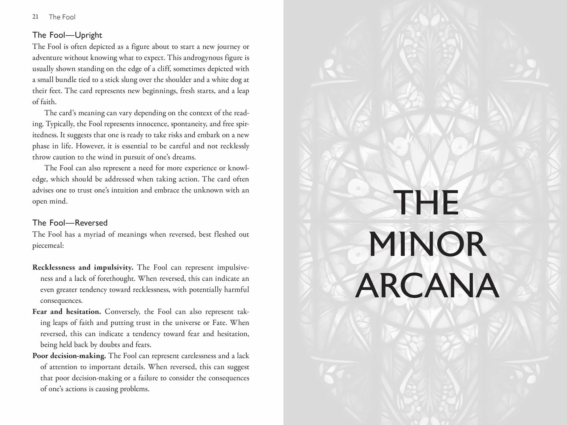 The Stained Glass Tarot: An Illuminated Journey through the Cards