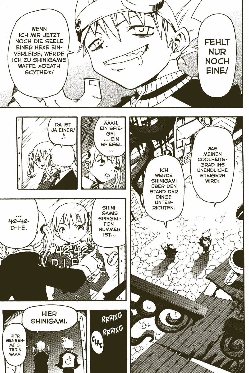 Soul Eater Massiv 1: Düstere Manga Fantasy-Action im Sammelband
