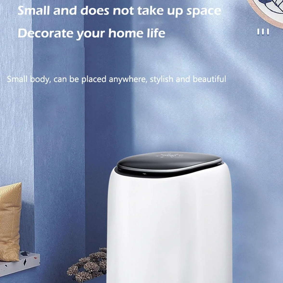 Domowa mini pralka, w pełni automatyczna suszarka do ubrań, do odzieży dziecięcej, bielizny lub małych przedmiotów, apartament, akademik, przenośna pralka Starry Gray
