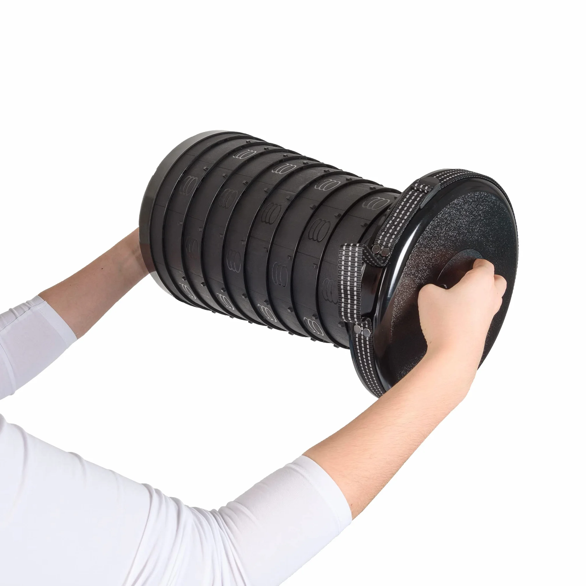 WEDO SITTOGO®NXT taboret teleskopowy, certyfikat TÜV i GS, ulepszona waga drugiej generacji, nośność 1,27 kg, 150 kg, kolor czarny