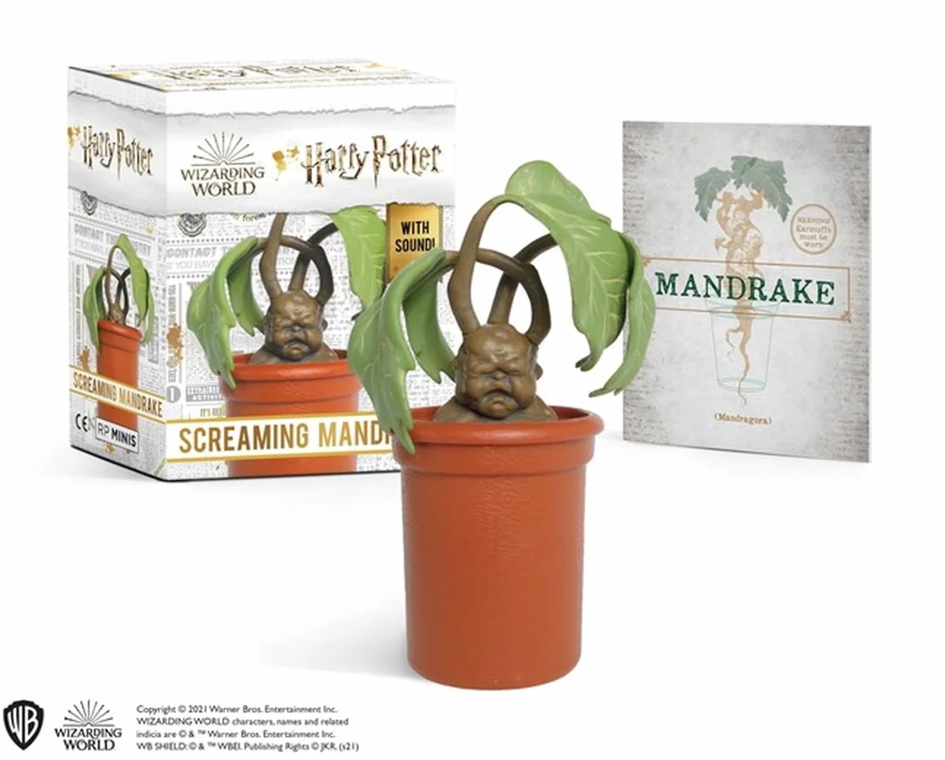 Harry Potter Screaming Mandrake: With Sound!