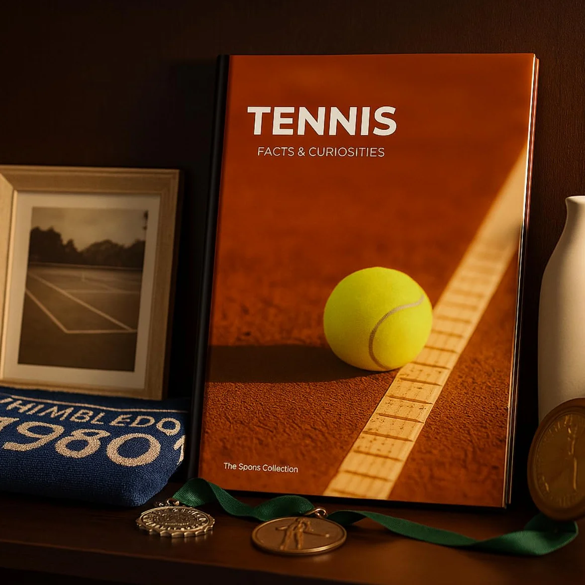 Tennis Facts & Curiosities: A Large Hardcover Tennis Coffee Table Book Celebrating the Beauty, History, and Details of the Game
