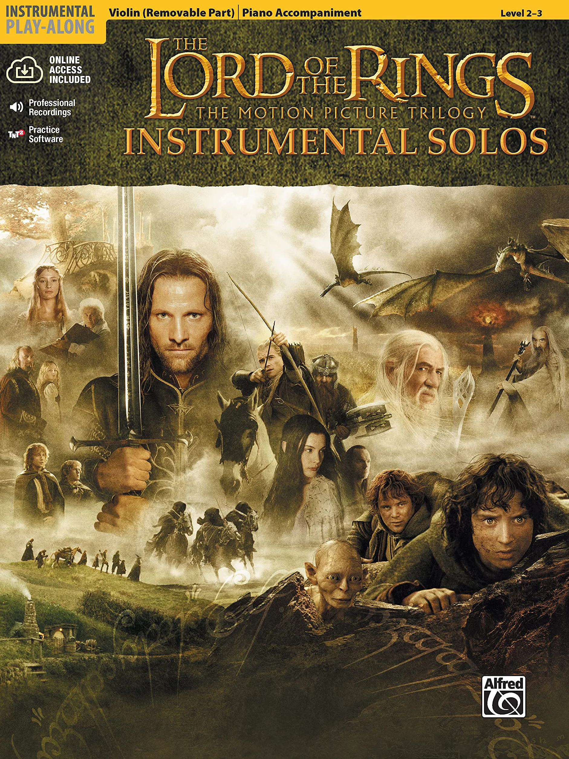 Lord of the Rings Instrumental Solos for Strings: The Motion Picture Trilogy (incl. Online Code)
