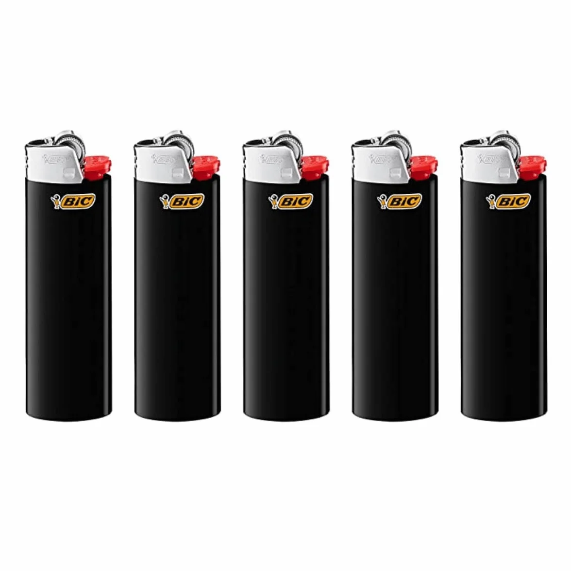 BIC zapalniczka Reibrad Maxi Czarny J26 zestaw 5 sztuk