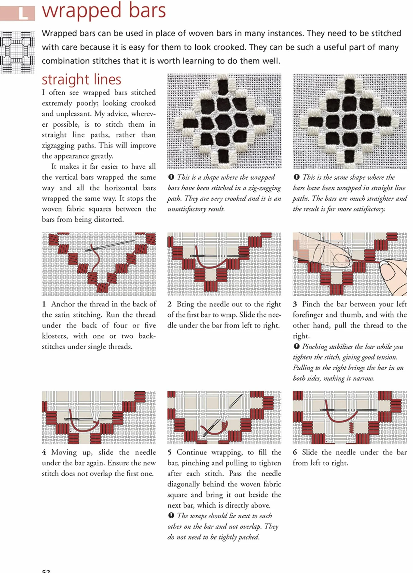 Hardanger Filling Stitches: A Step-By-Step Handbook