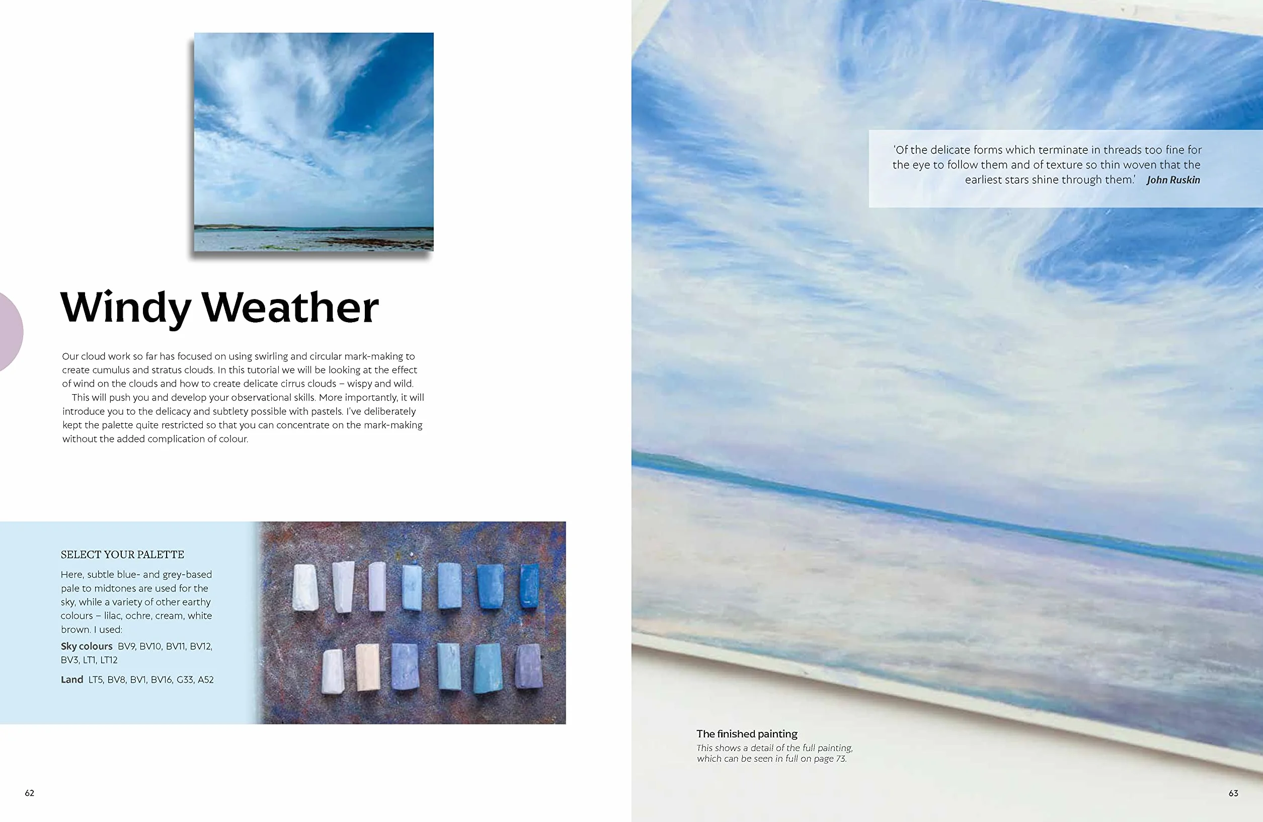Painting Skies in Pastel: Creating Dramatic Clouds and Atmospheric Skyscapes