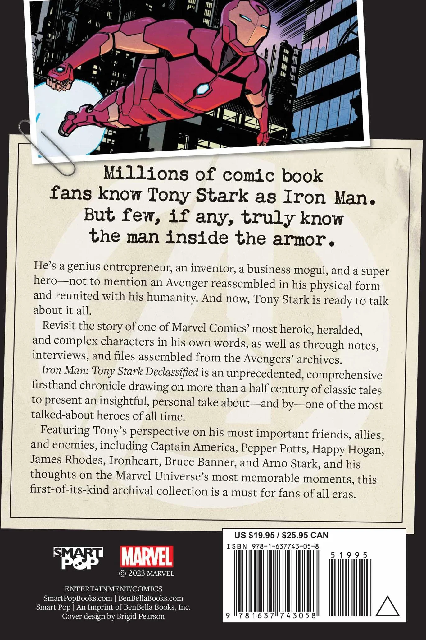 Iron Man: Tony Stark Declassified: Notes, Interviews, and Files from the Avengers' Archives