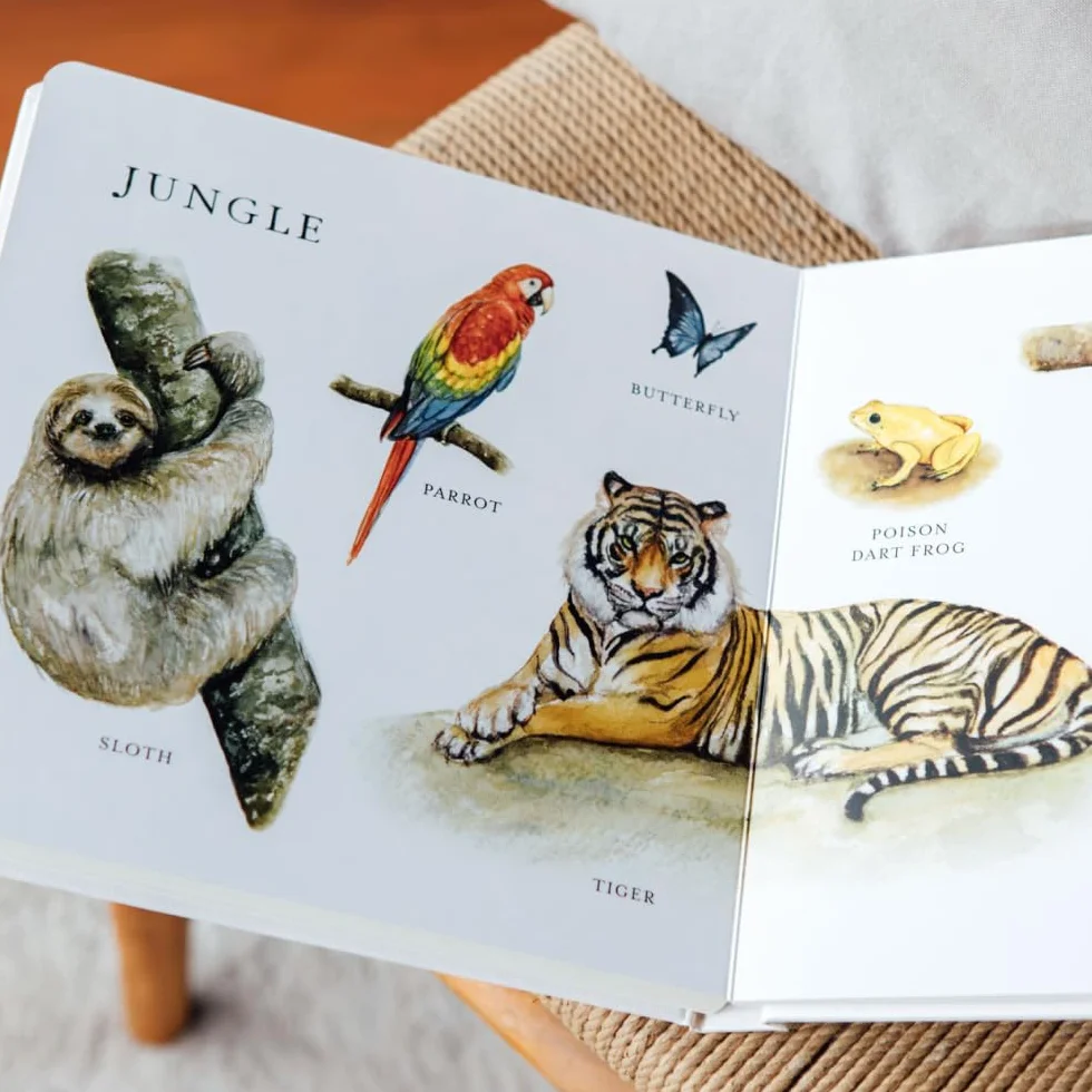 Our Big Book of Animals: A Foundational Language Vocabulary Board Book for Little Animal Lovers: 17