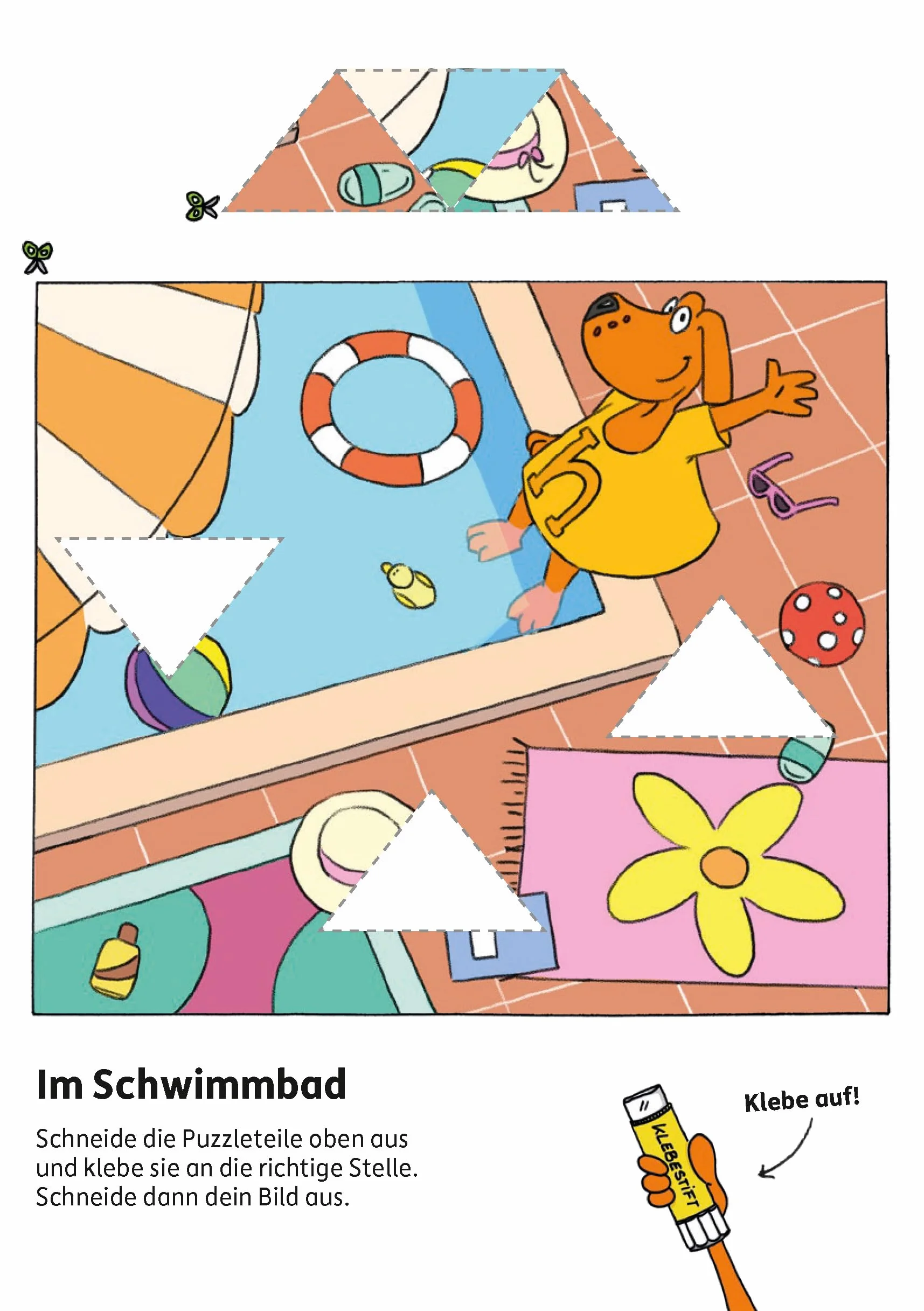 Kindergartenblock - Schneiden, kleben, basteln ab 4 Jahre: Bunter Rätselblock - Sinnvolle Beschäftigung die Spaß macht: 629