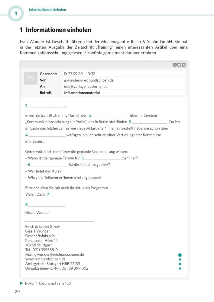 PONS Bürokommunikation Deutsch: Mehr als 800 Mustertexte und Textbausteine für E-Mails und Briefe zum Nachschlagen und Üben mit MP3-Download