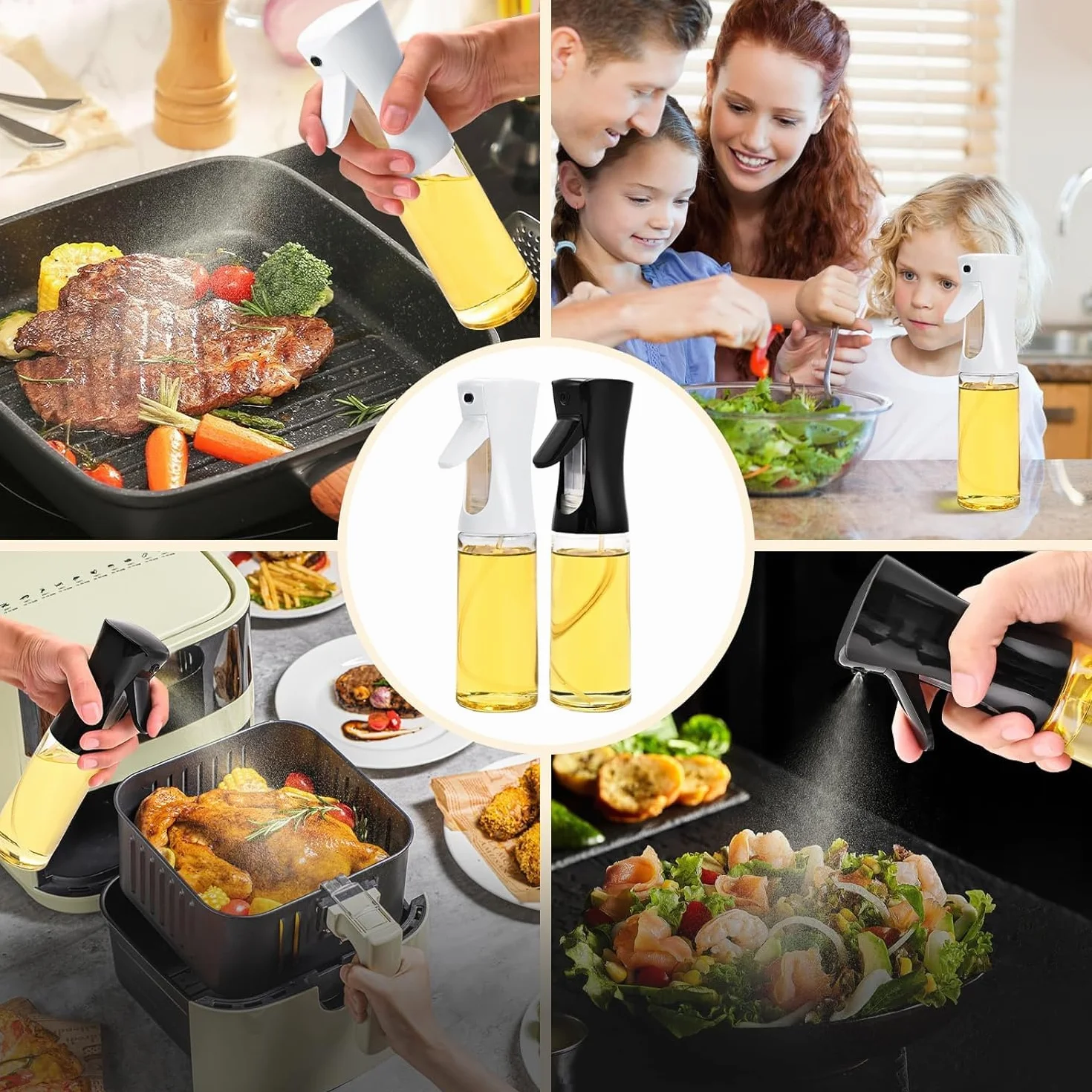 Dozownik oleju 200 ml w butelce