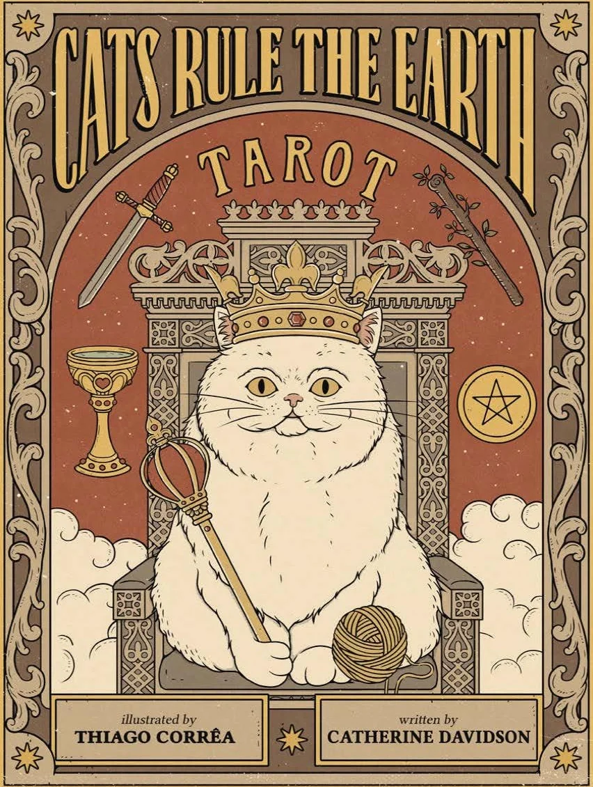 Cats Rule the Earth Tarot: 78-Card Deck and Guidebook for the Feline-Obsessed