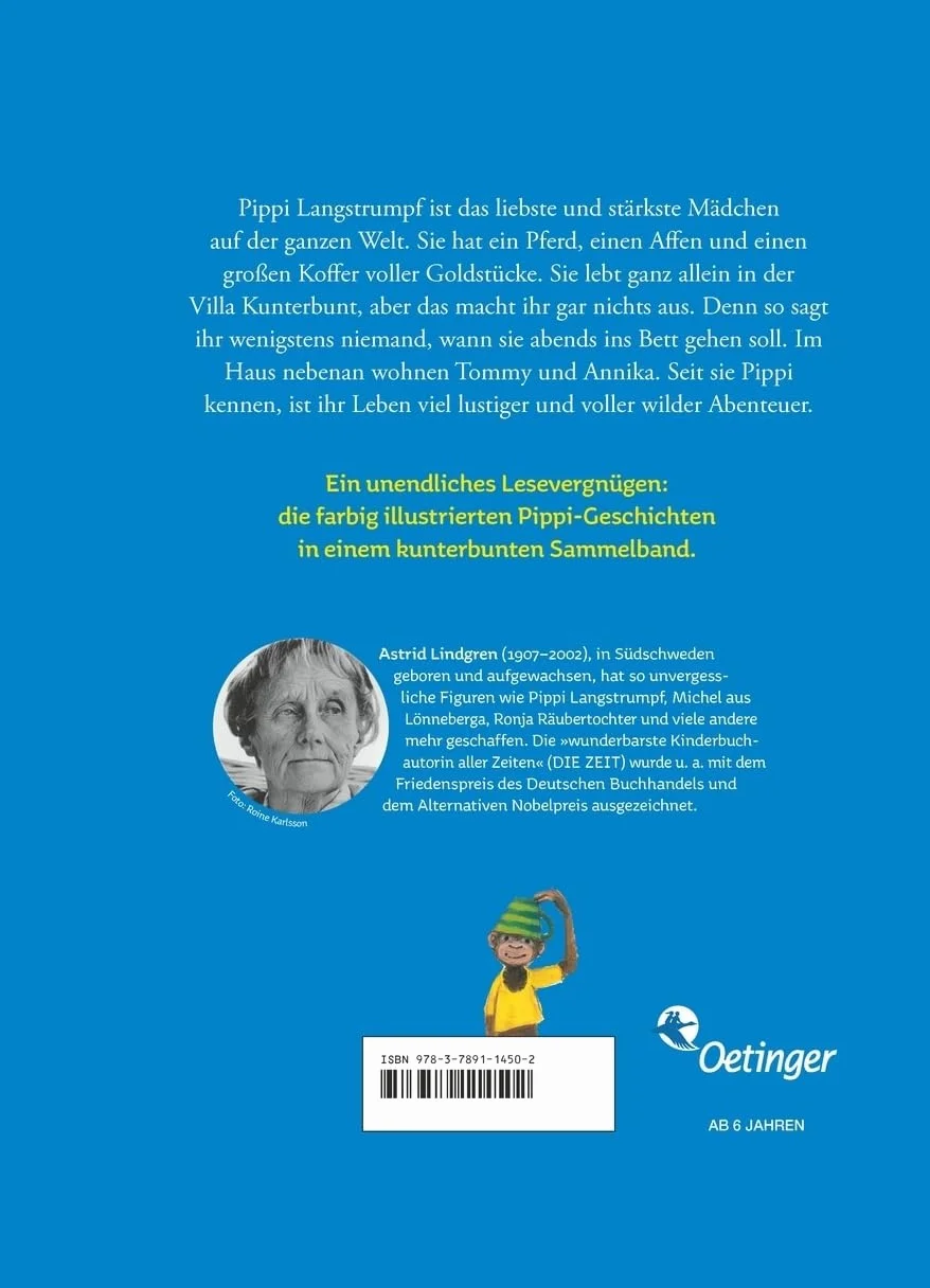Pippi Langstrumpf. Alle Abenteuer in einem Band: Alle drei farbig illustrierten Pippi-Geschichten von Astrid Lindgren in einem Buch: 1-3