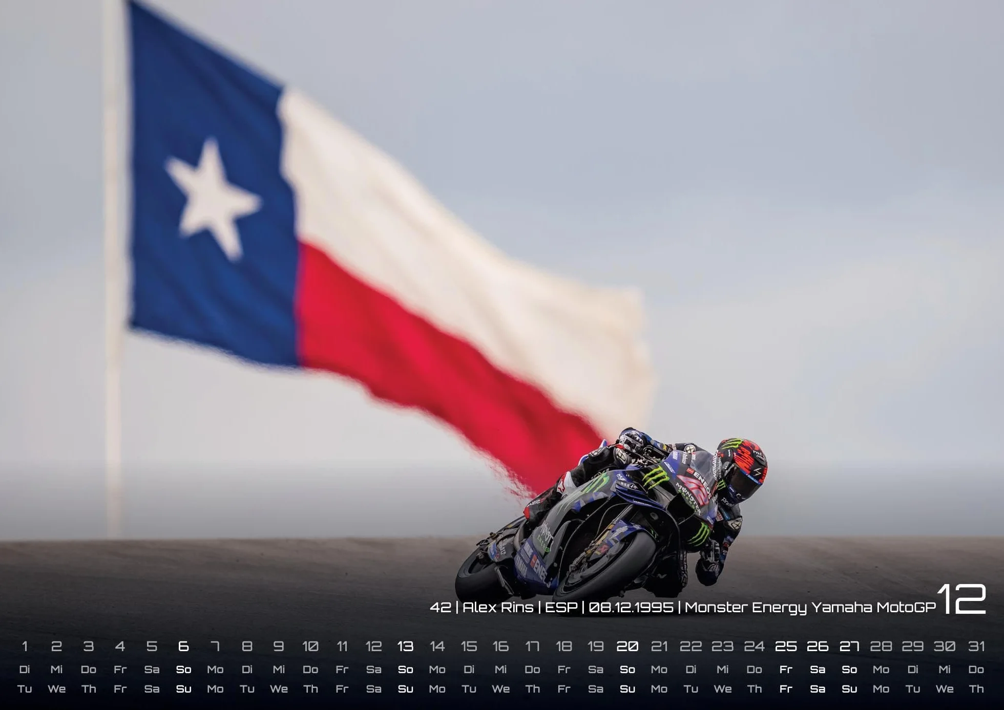 Motorrad Grand Prix 2026 - Kalender | MotoGP DIN A2: Der Wandkalender für alle Zweirad-Verrückten und Fans der MotoGP für das Jahr 2026 im extragroßen Format DIN A2 (ca. 60 x 42 cm)!