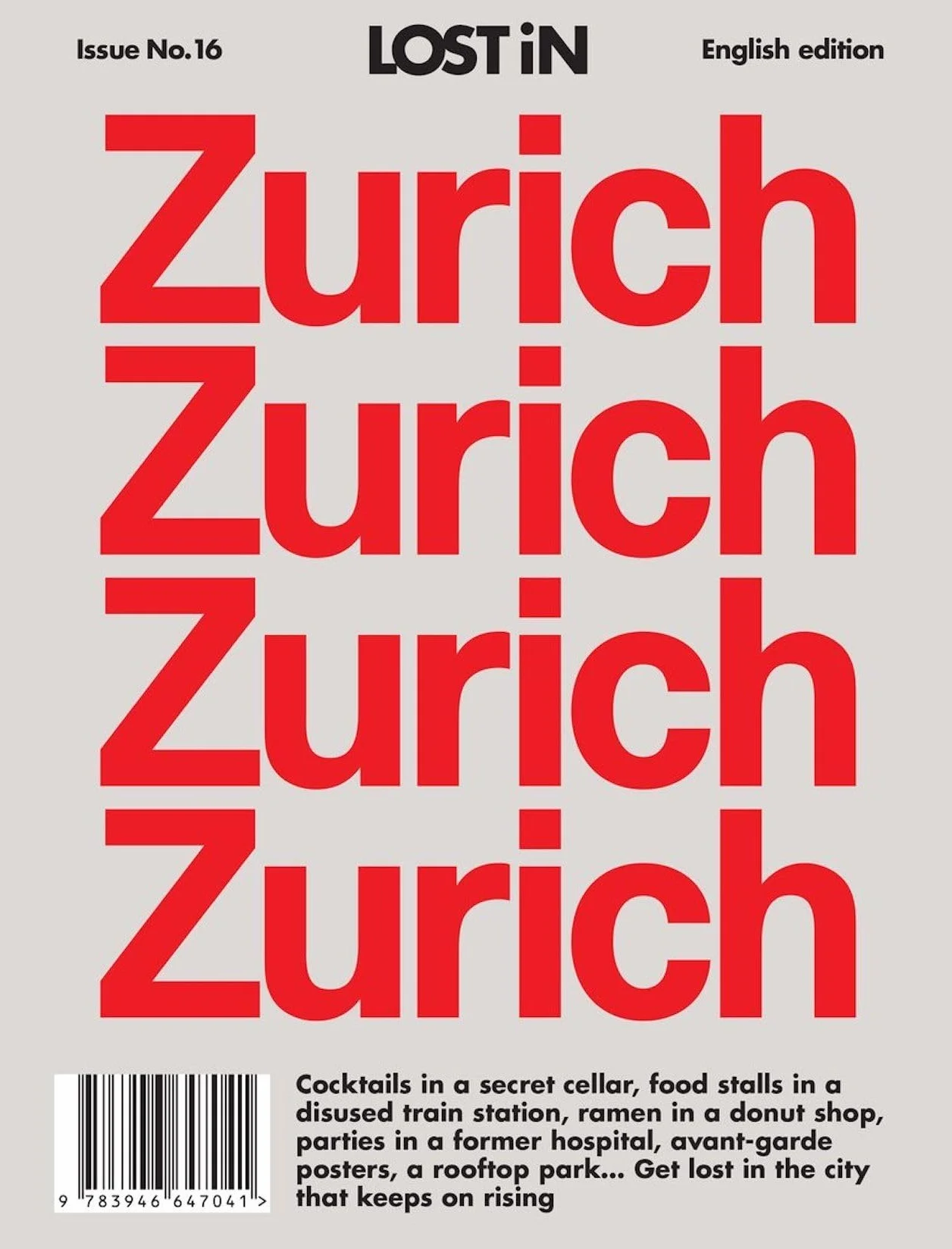 Zurich: LOST In City Guide: English Edition