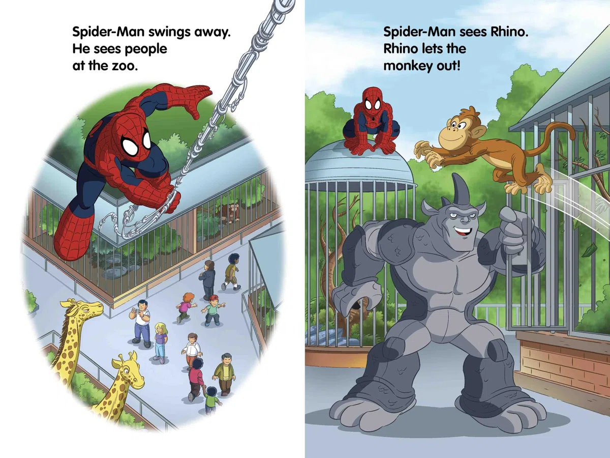 World of Reading: Super Hero Adventures: Thwip! You Are It!: Level Pre-1