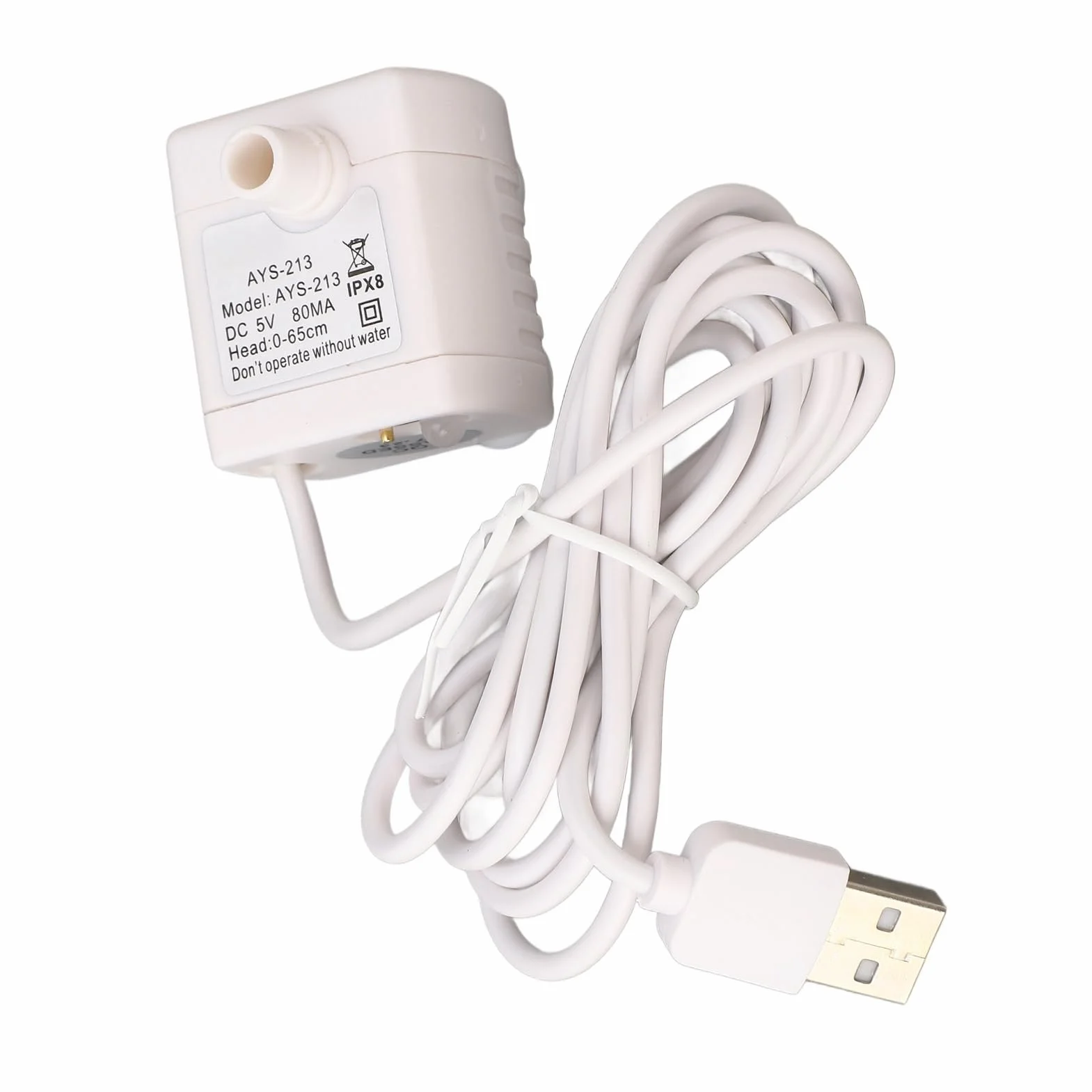 Pompa fontannowa PET USB bezszczotkowa silnik DC do fontanny Bonsai