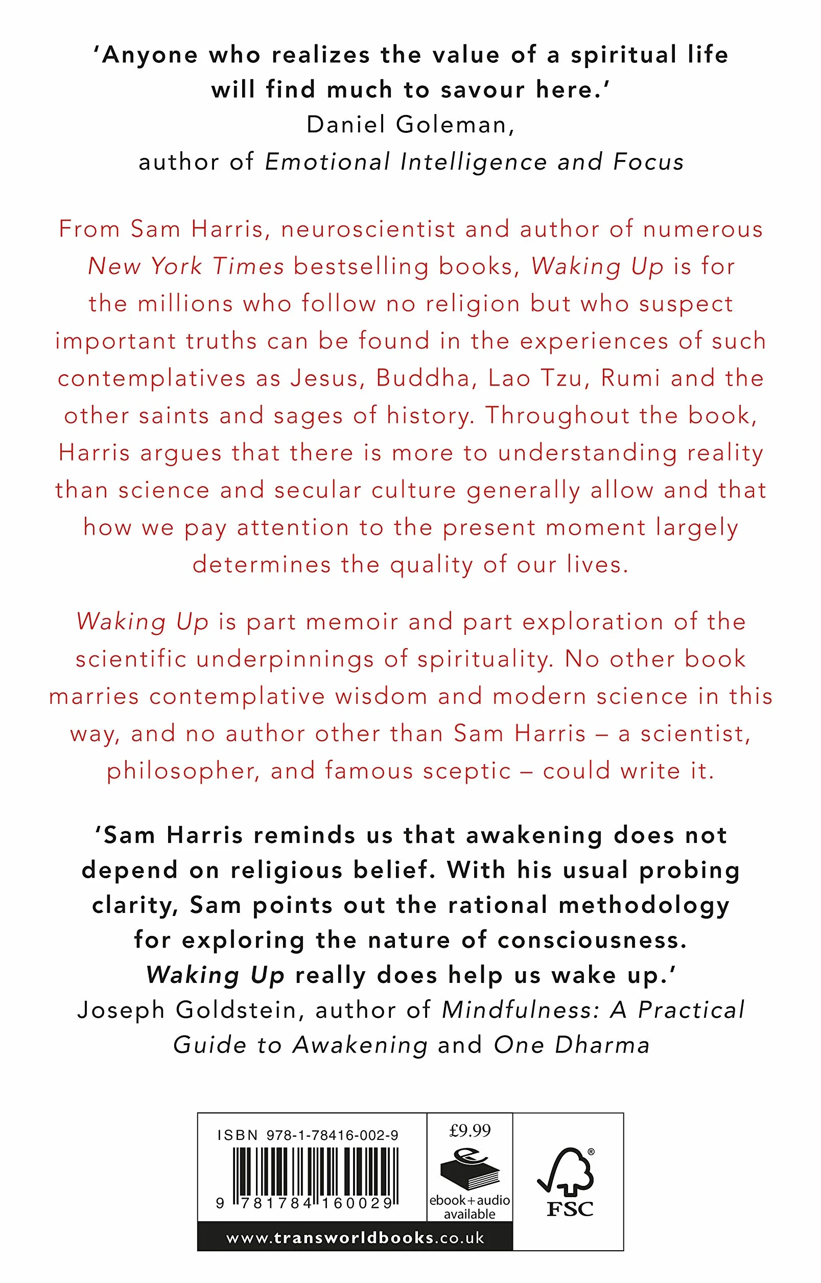 Waking Up: Searching for Spirituality Without Religion