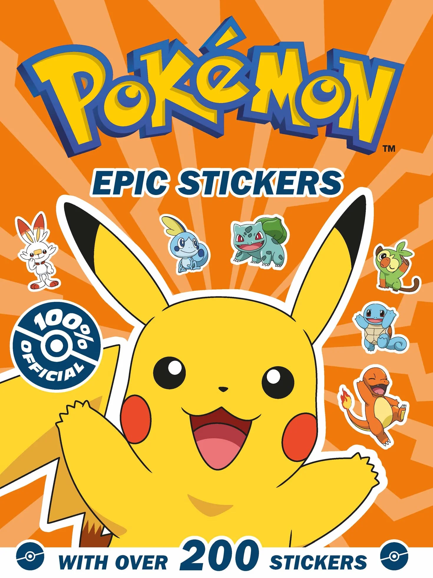 Pokemon Epic Stickers Sticker Activity for Pokemon Fans