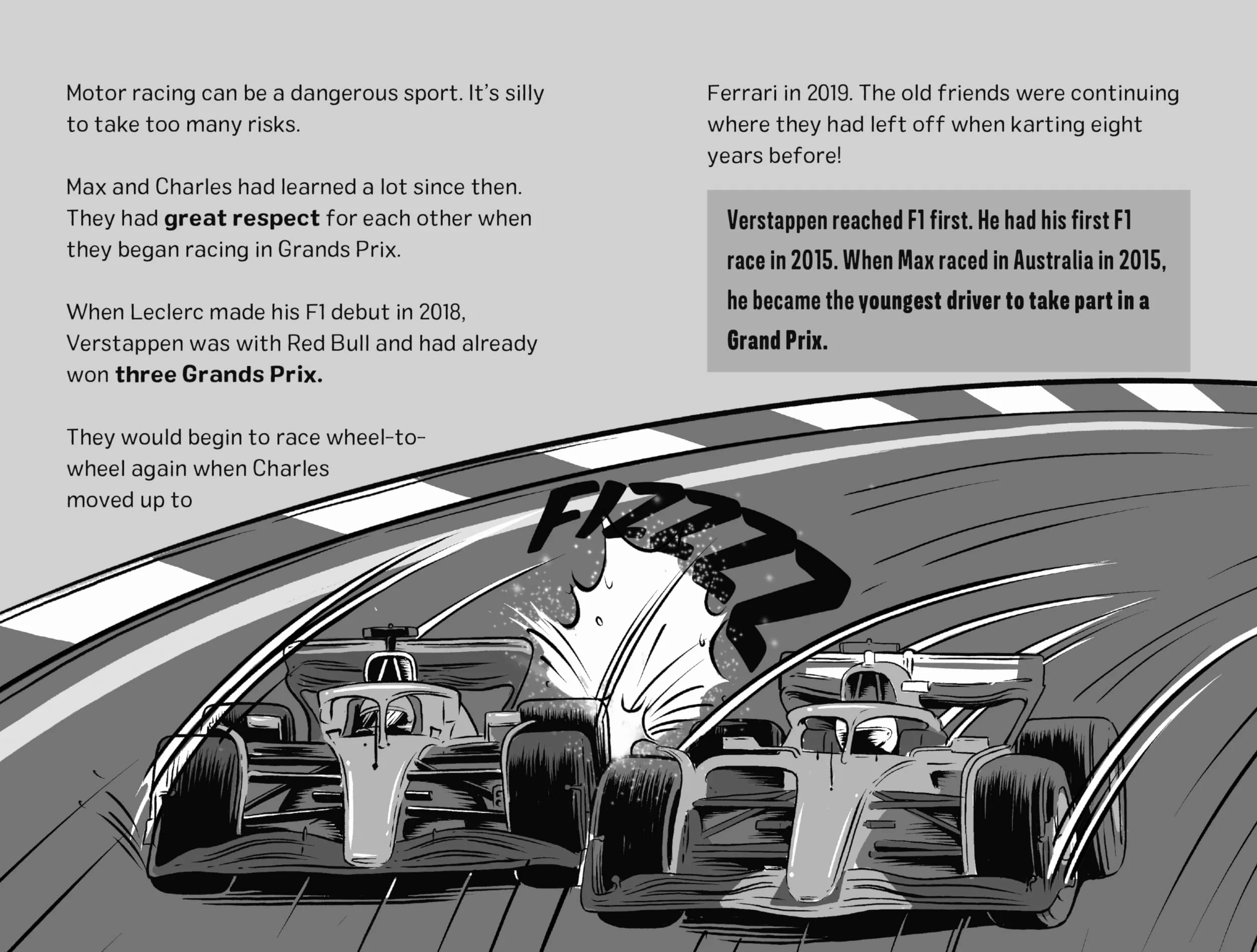 Racing Legends: Charles Leclerc: 101 Facts about Formula One: 3