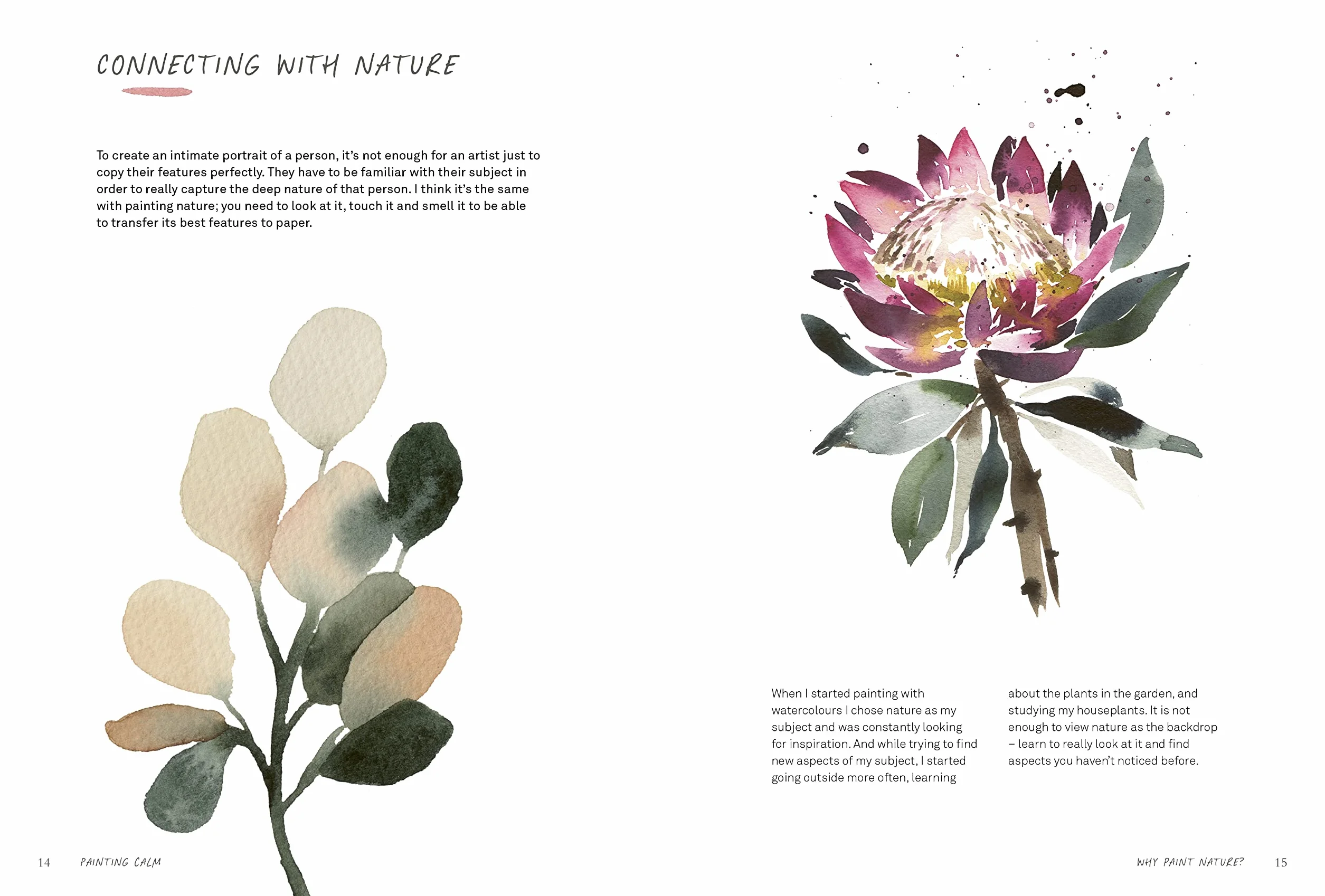 Painting Calm: Connect to Nature Through the Art of Watercolour