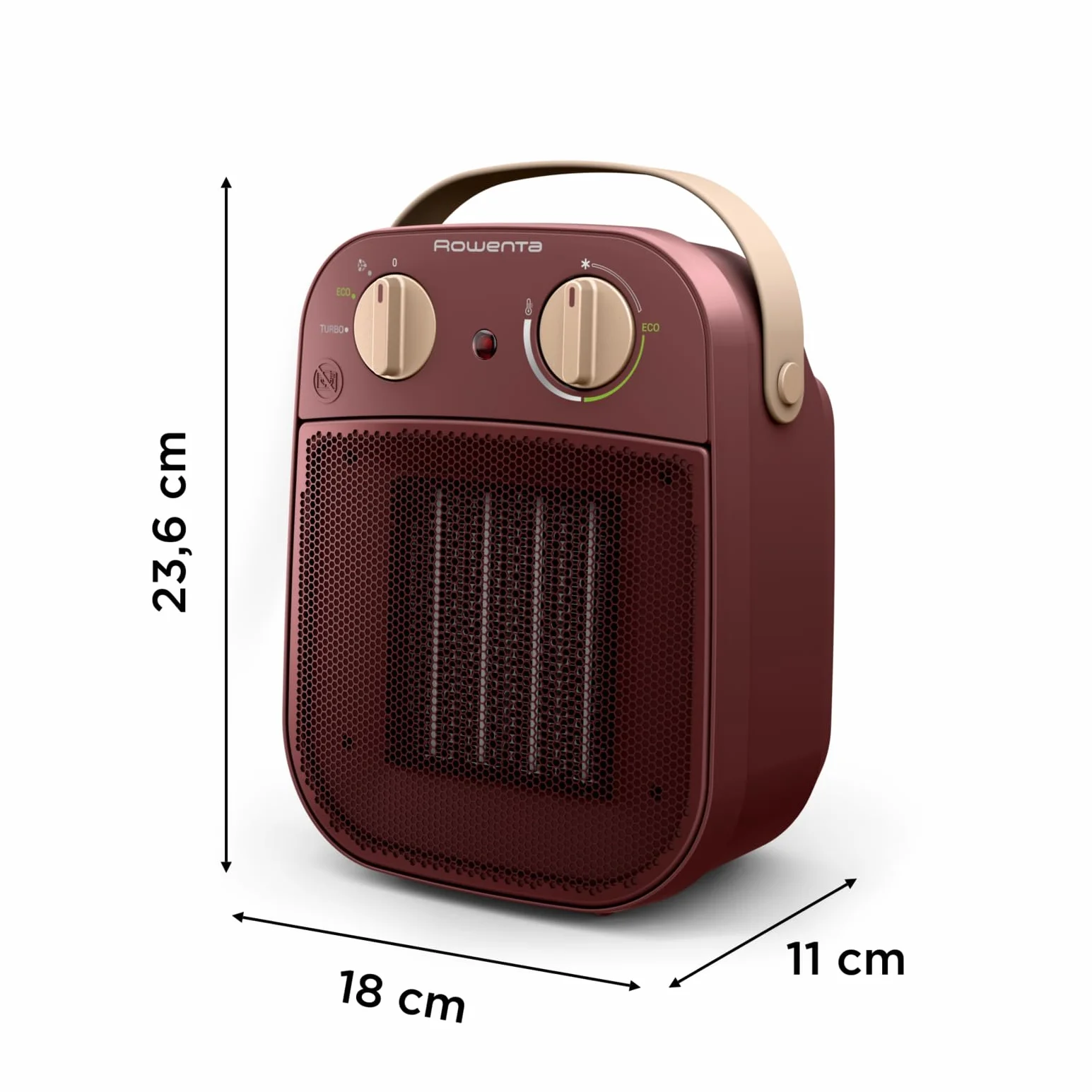Rowenta My Nomad Heater SO8231F0, grzejnik, cichy, tryb ekologiczny