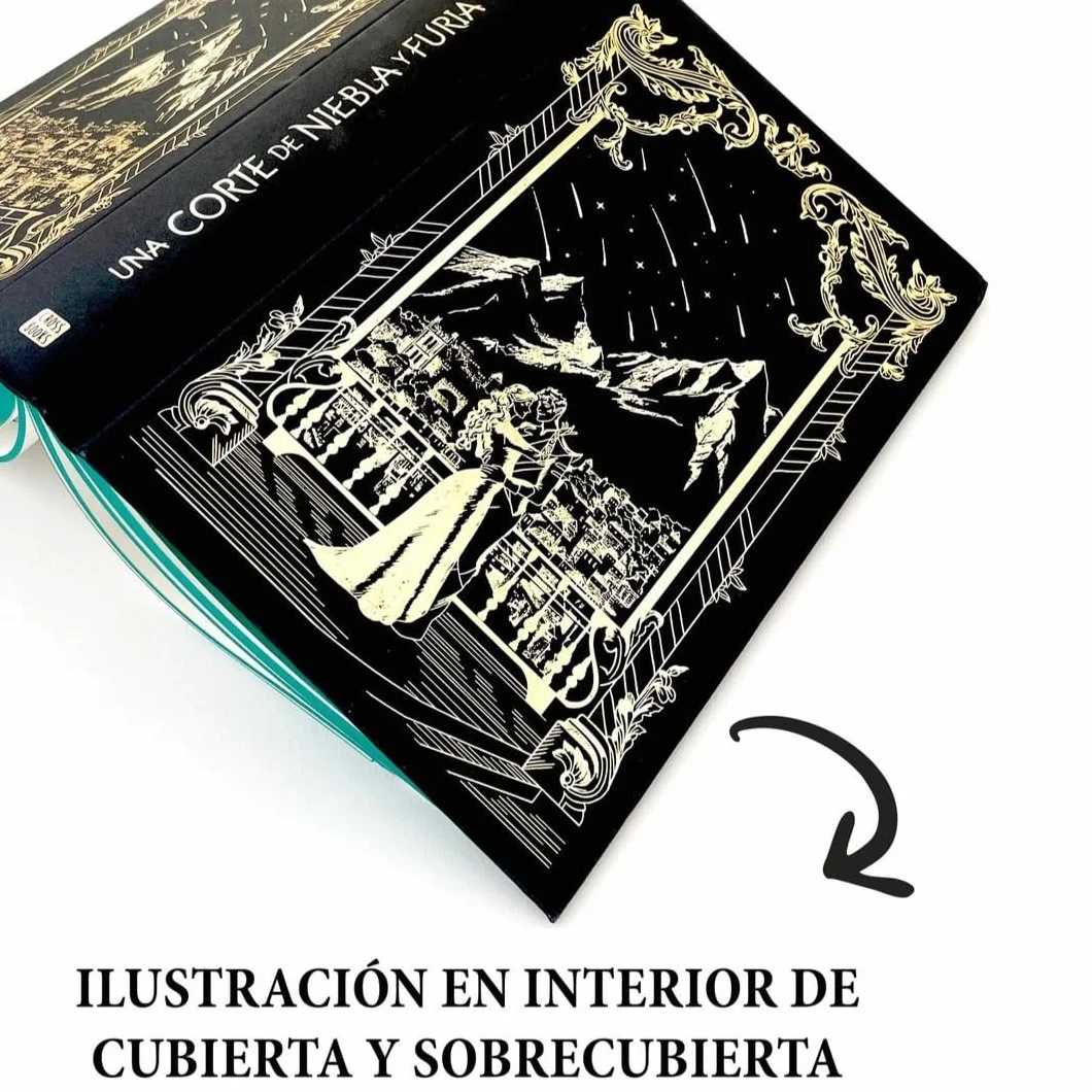Una corte de niebla y furia. Edición especial: Una corte de rosas y espinas 2. Edición especial con cantos tintados