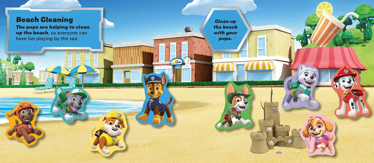 Paw Patrol Magnet Book: With 8 magnets! A fun illustrated play book for children aged 3, 4, 5 based on the Nickelodeon TV Series