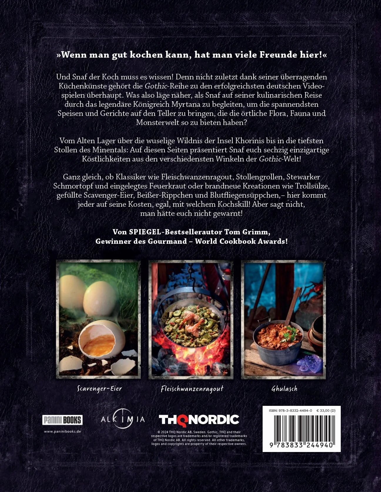Gothic: Das offizielle Kochbuch